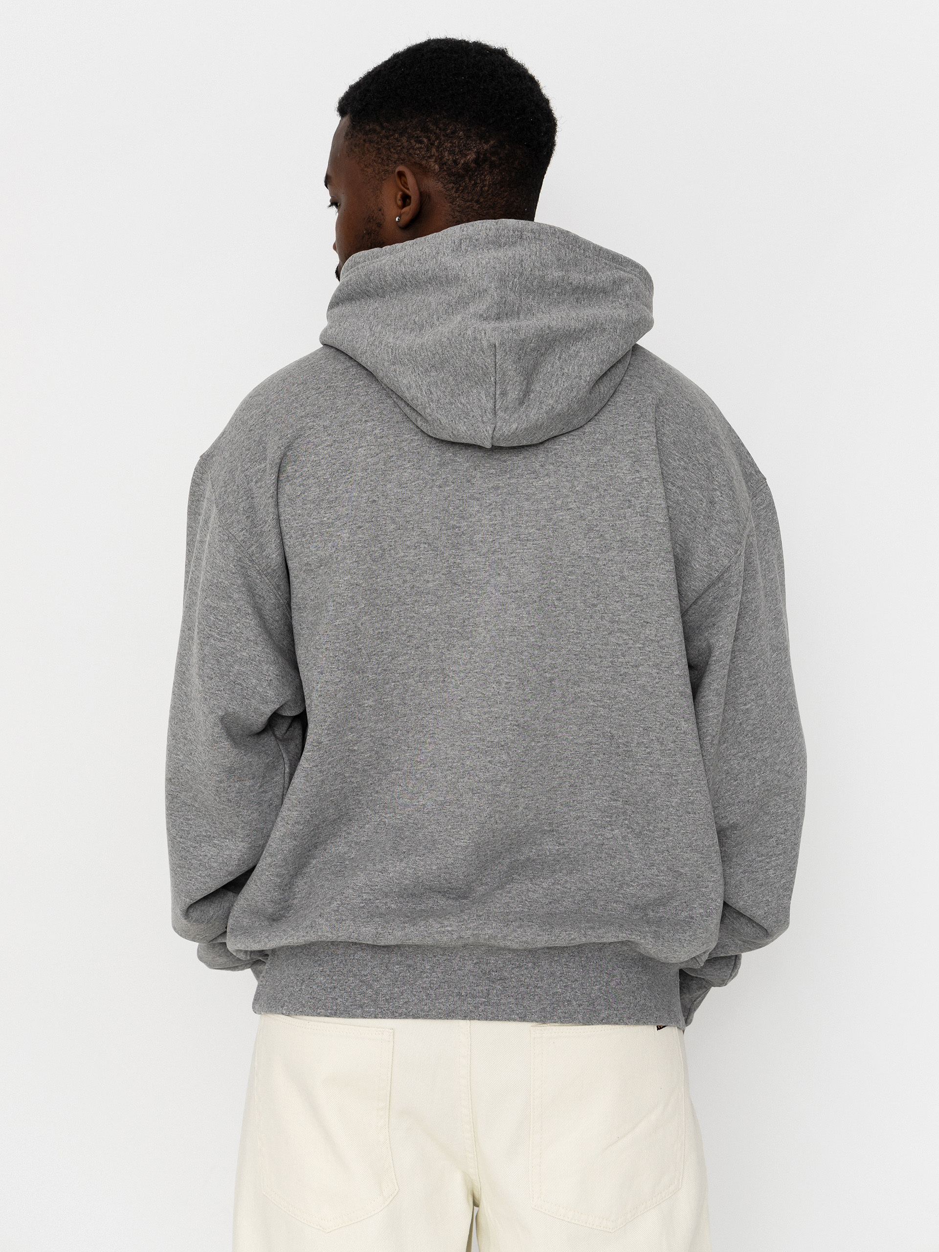 Bluza z kapturem Vans Left Chest II HD (cement heather)
