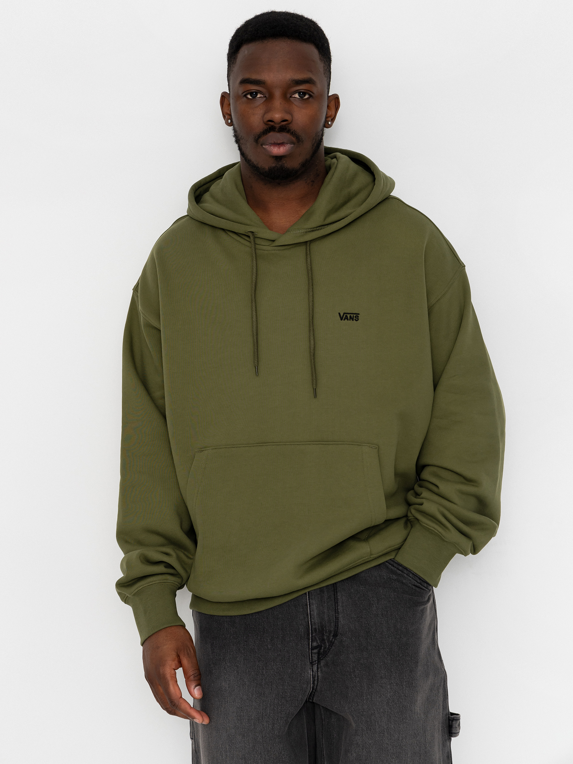 Bluza z kapturem Vans Left Chest II HD (green balsam)