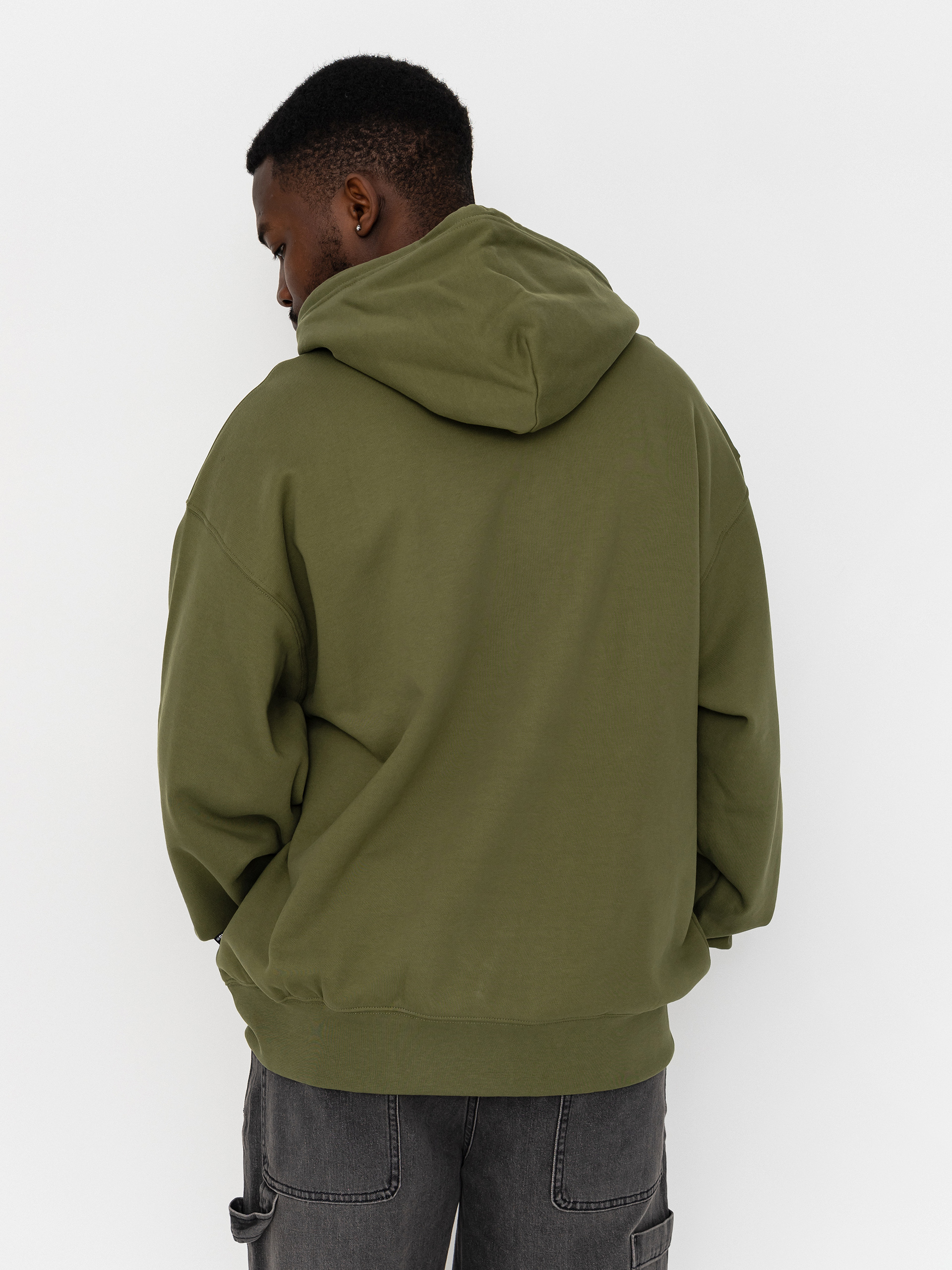Bluza z kapturem Vans Left Chest II HD (green balsam)