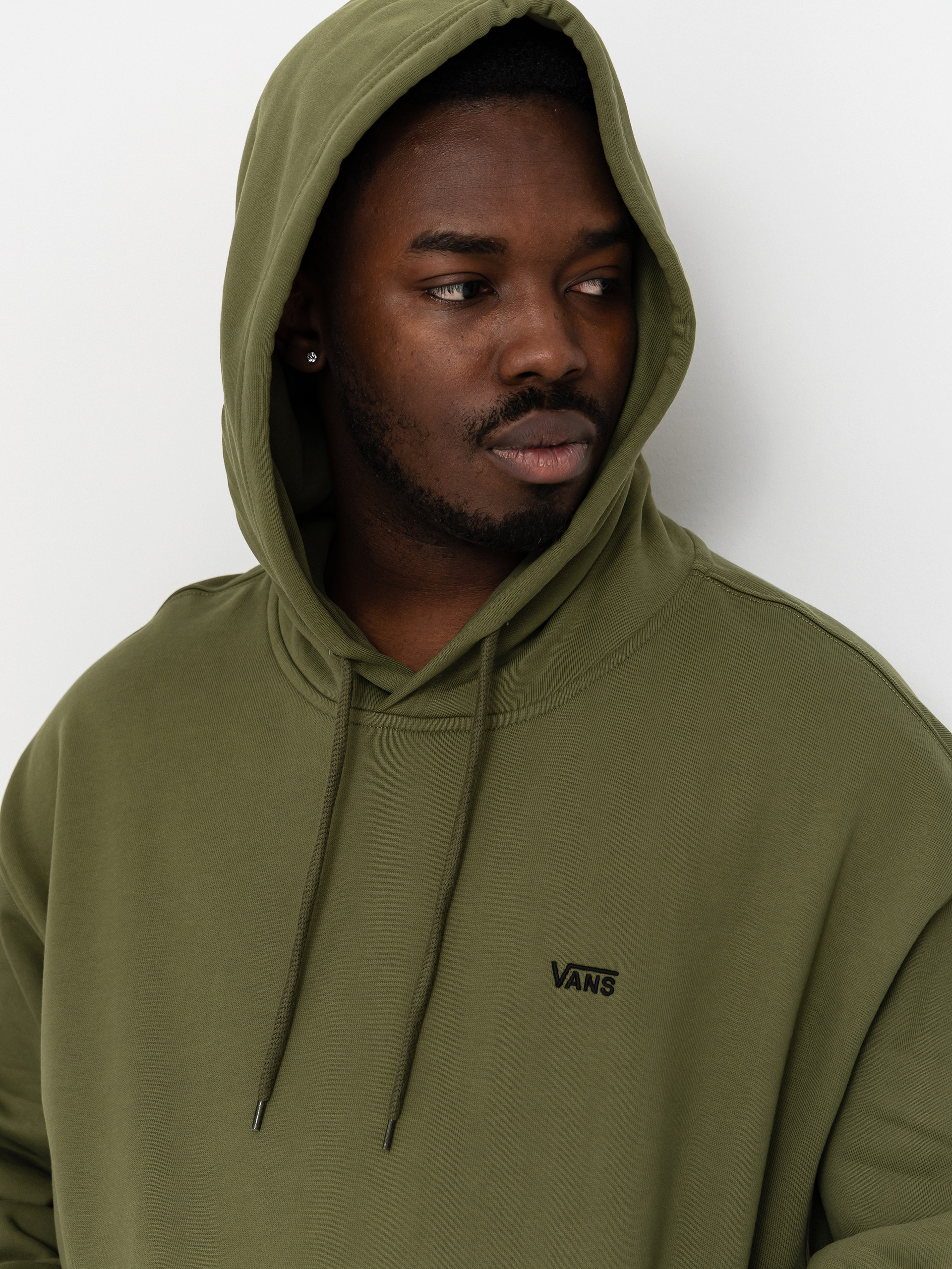 Bluza z kapturem Vans Left Chest II HD (green balsam)