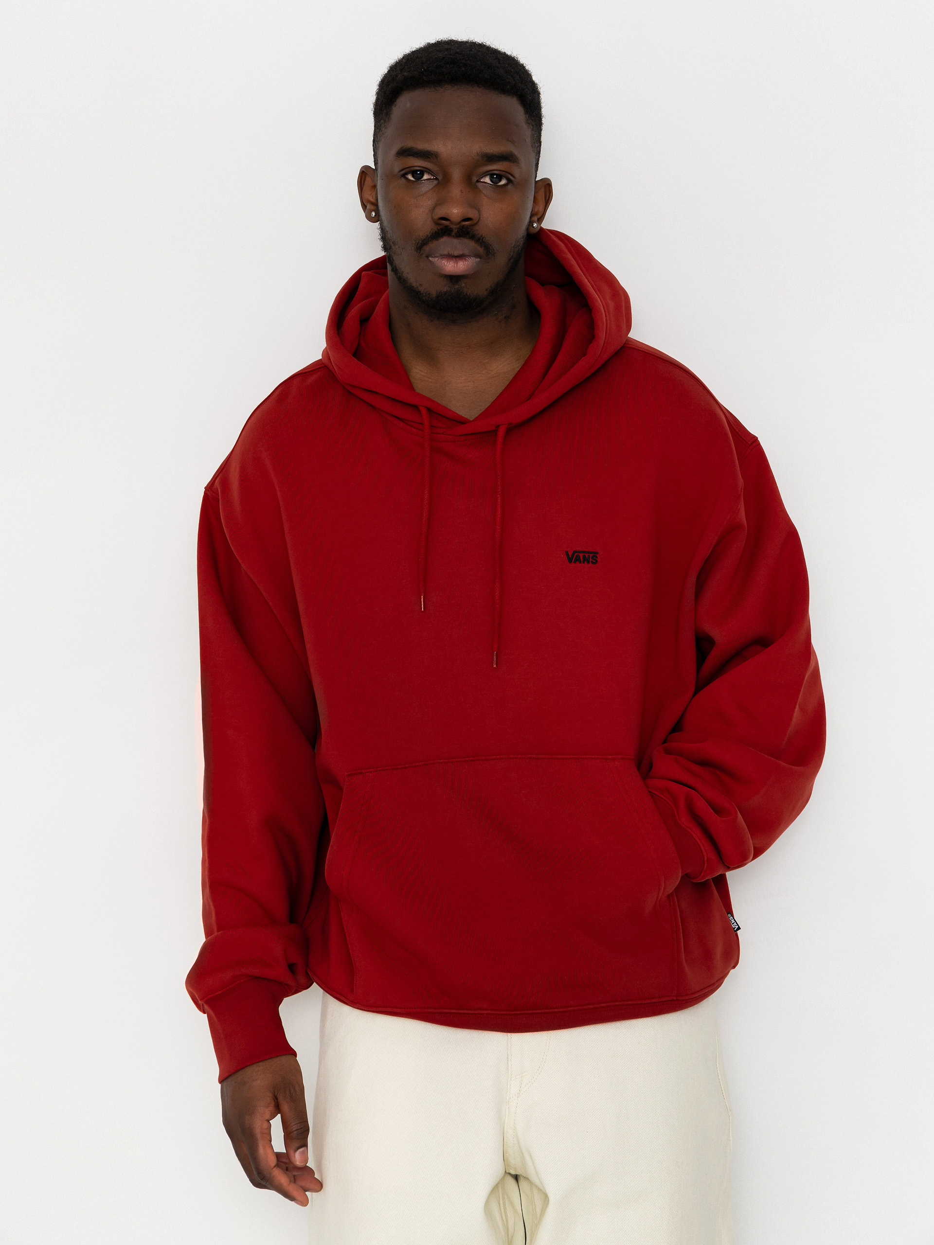 Bluza z kapturem Vans Left Chest II HD (poppy ember)