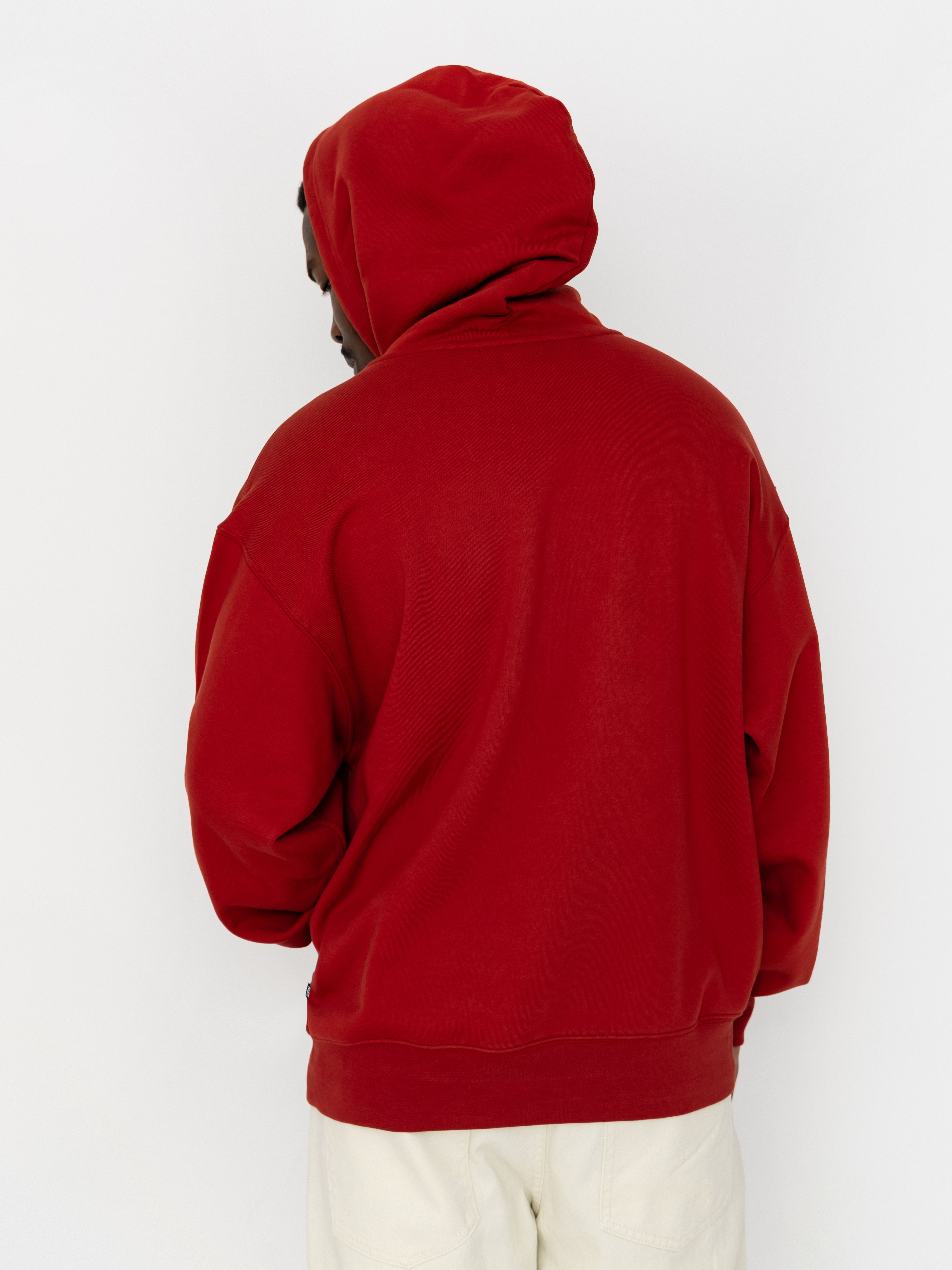 Bluza z kapturem Vans Left Chest II HD (poppy ember)