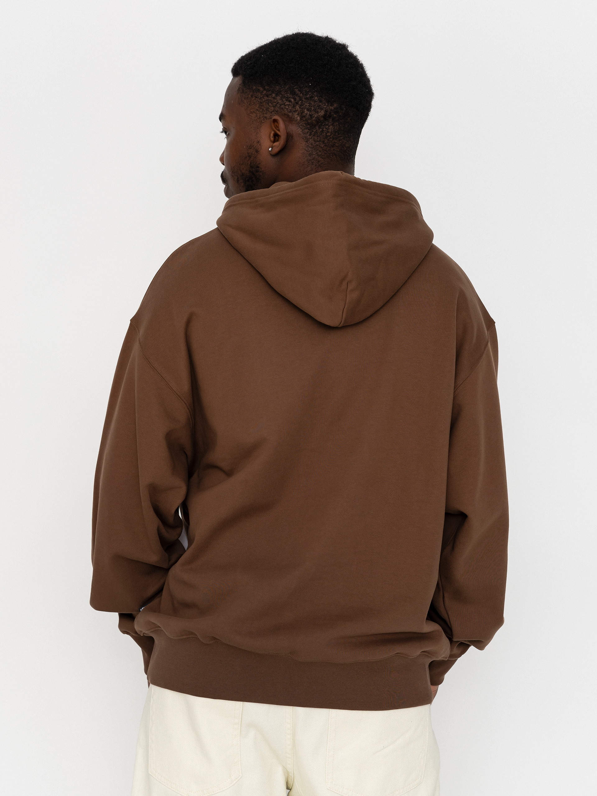 Bluza z kapturem Vans Left Chest HD (vintage cocoa)