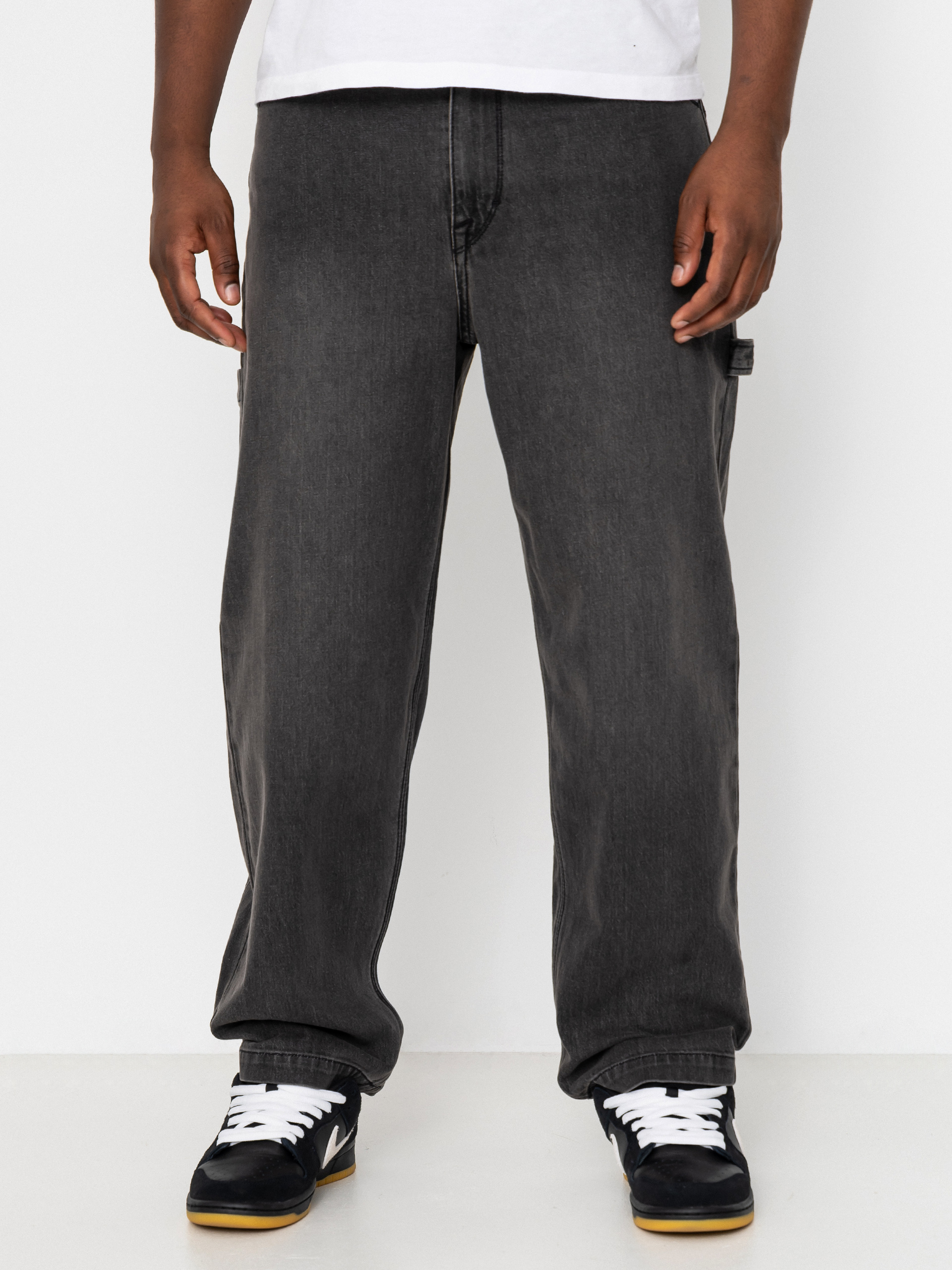 Spodnie Volcom Kraftsman II (black grey)