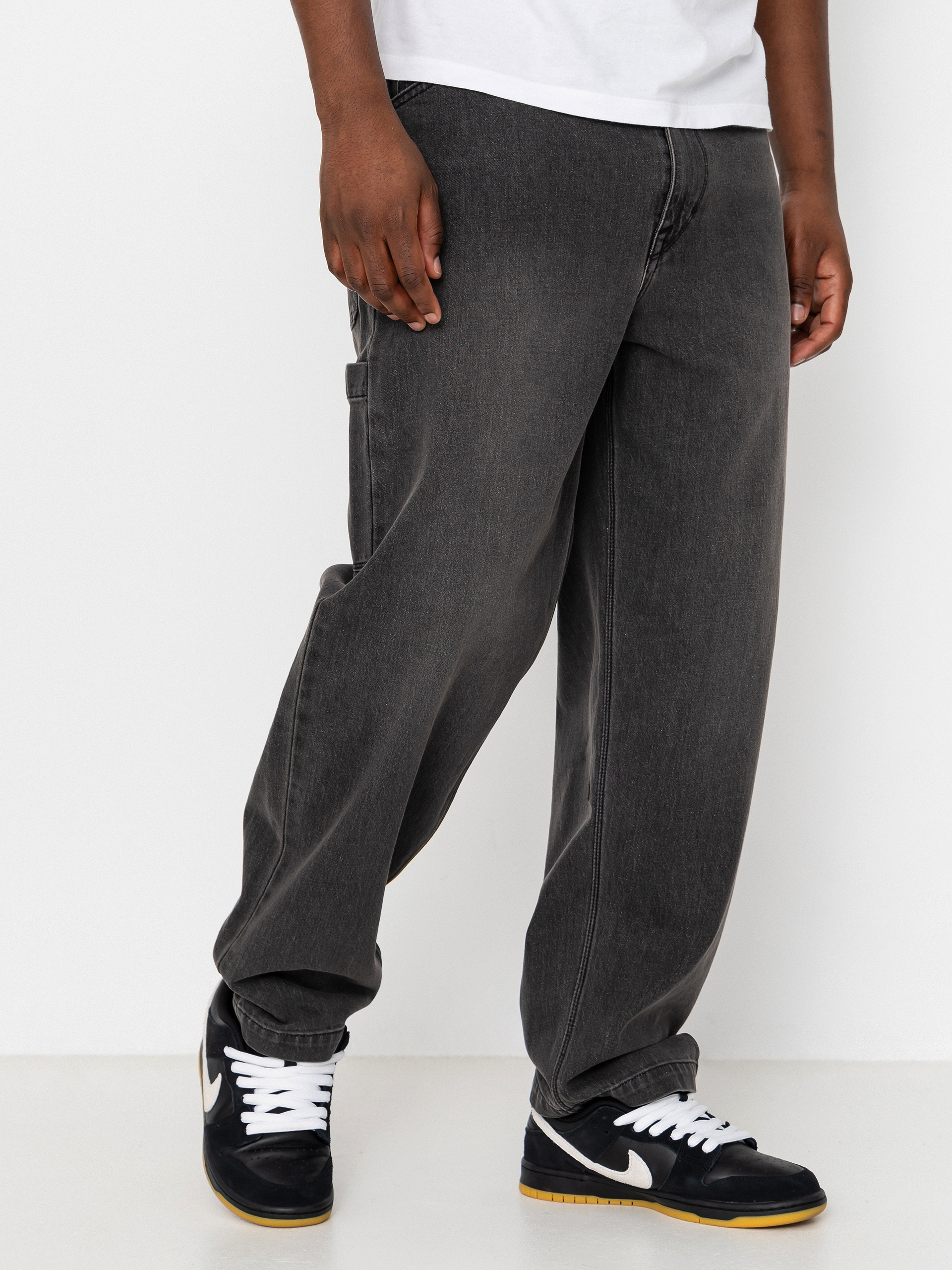 Spodnie Volcom Kraftsman II (black grey)