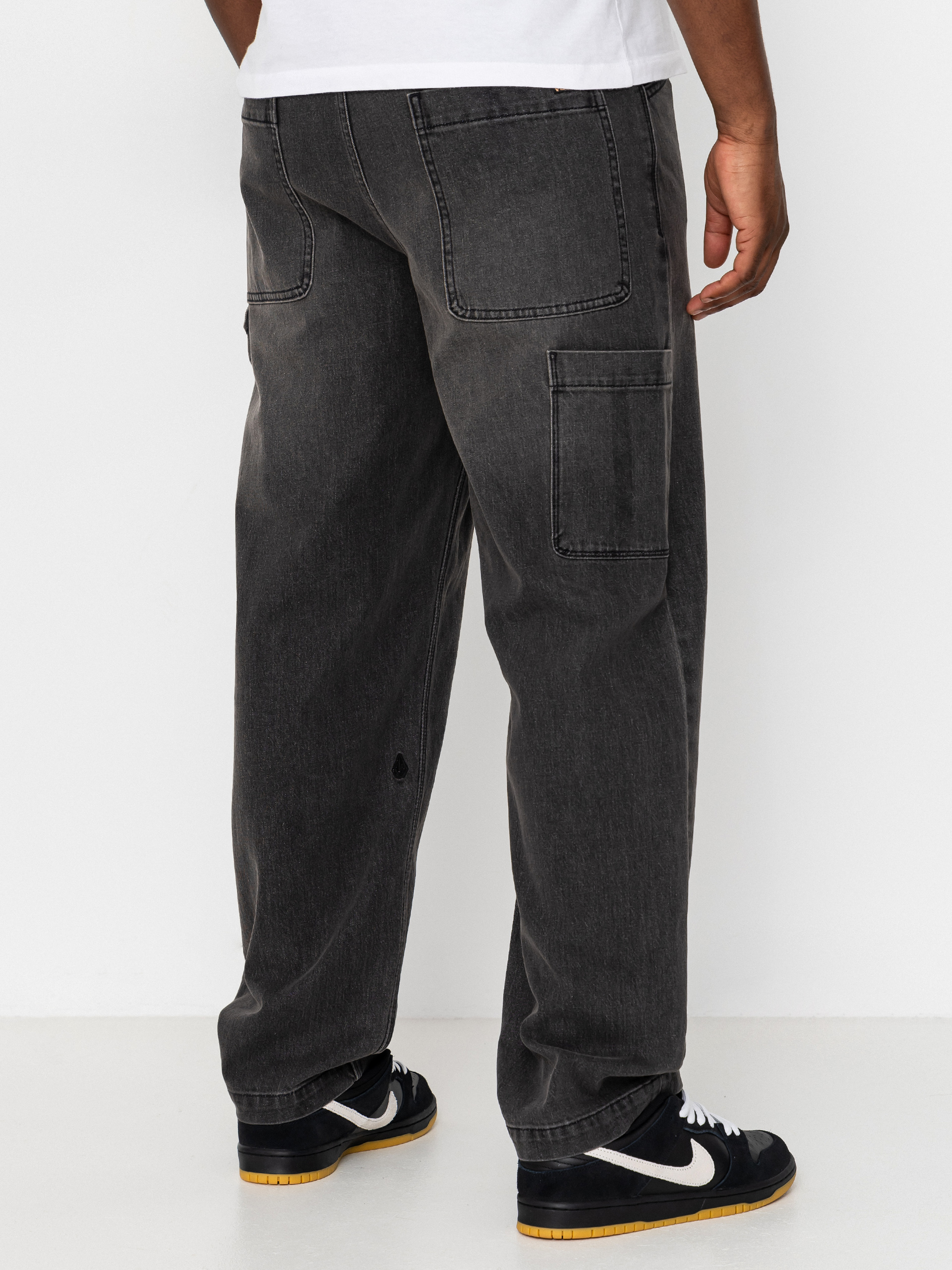 Spodnie Volcom Kraftsman II (black grey)