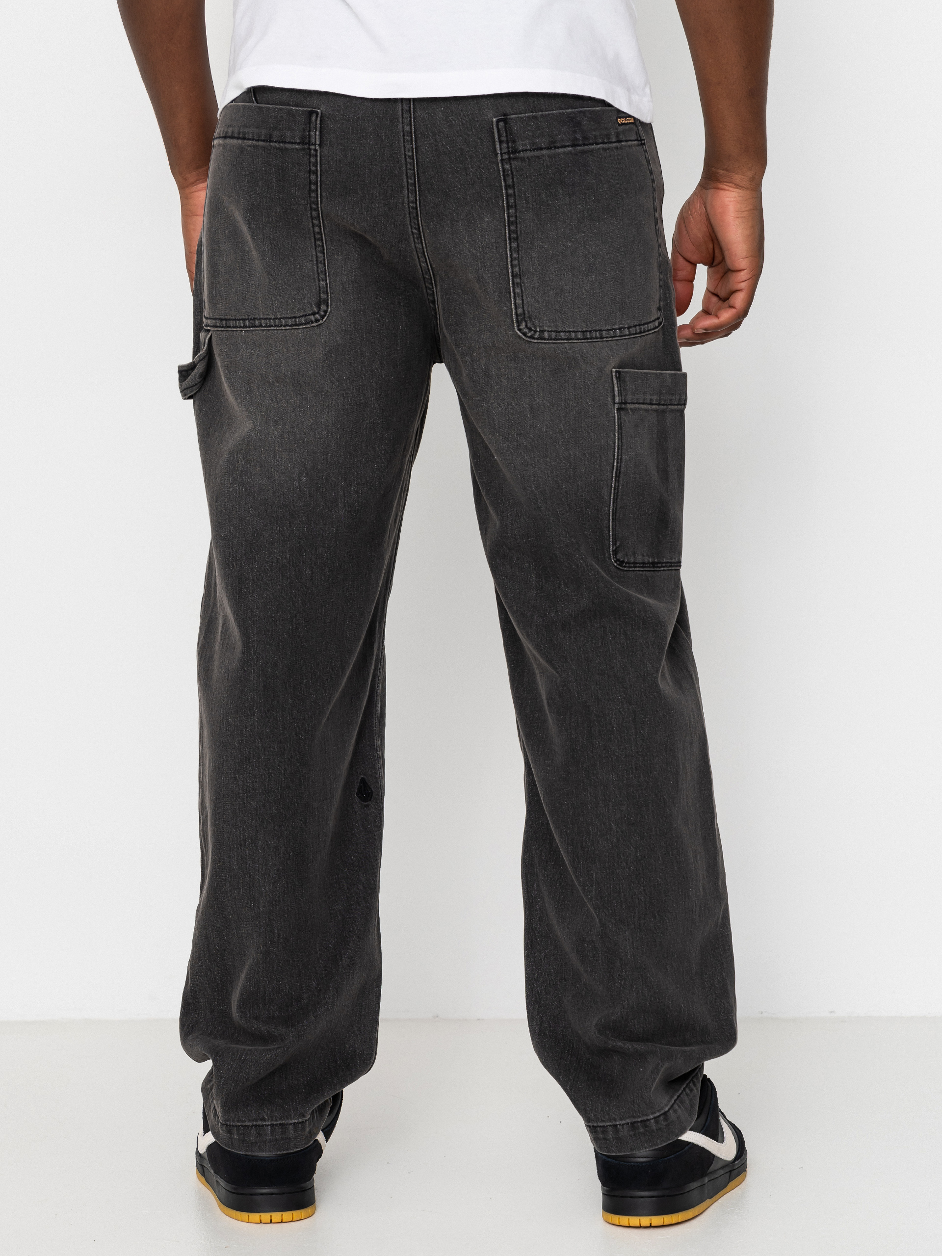 Spodnie Volcom Kraftsman II (black grey)