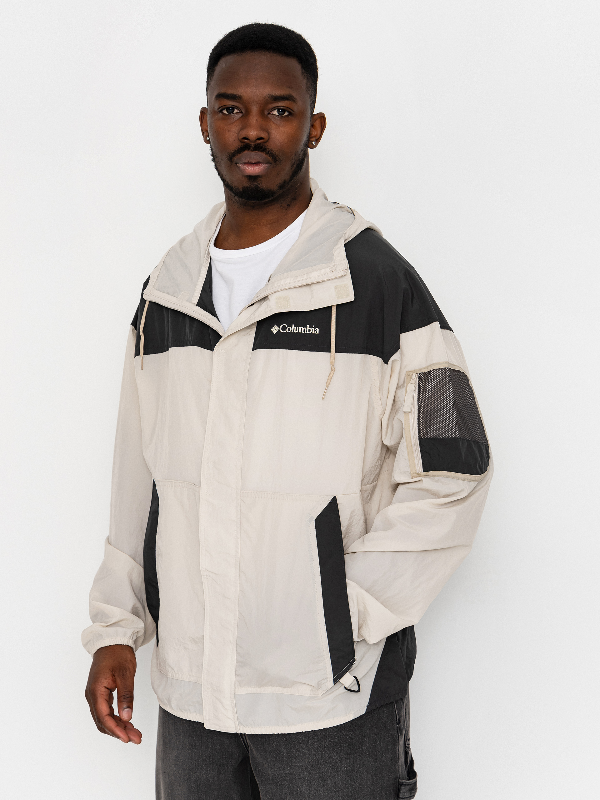 Kurtka Columbia Challenger II Windbreaker (dark stone/shark)