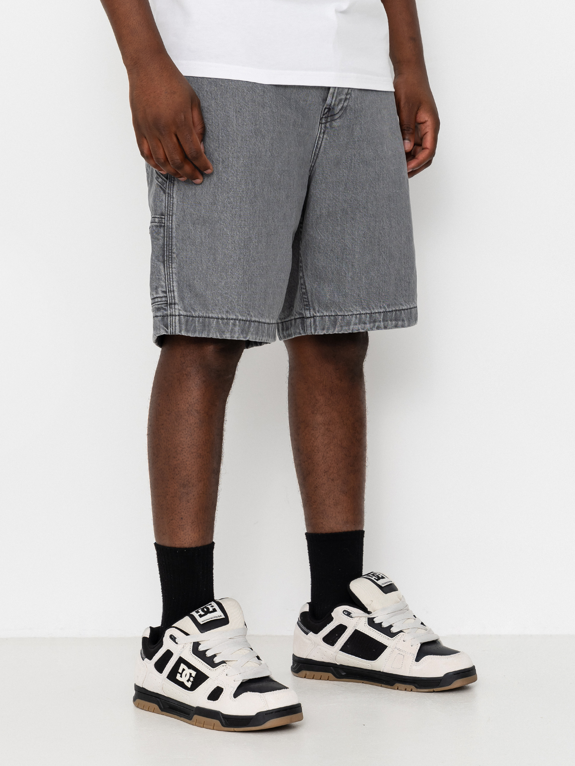 Szorty DC Baggy Denim Carpenter (medium grey)