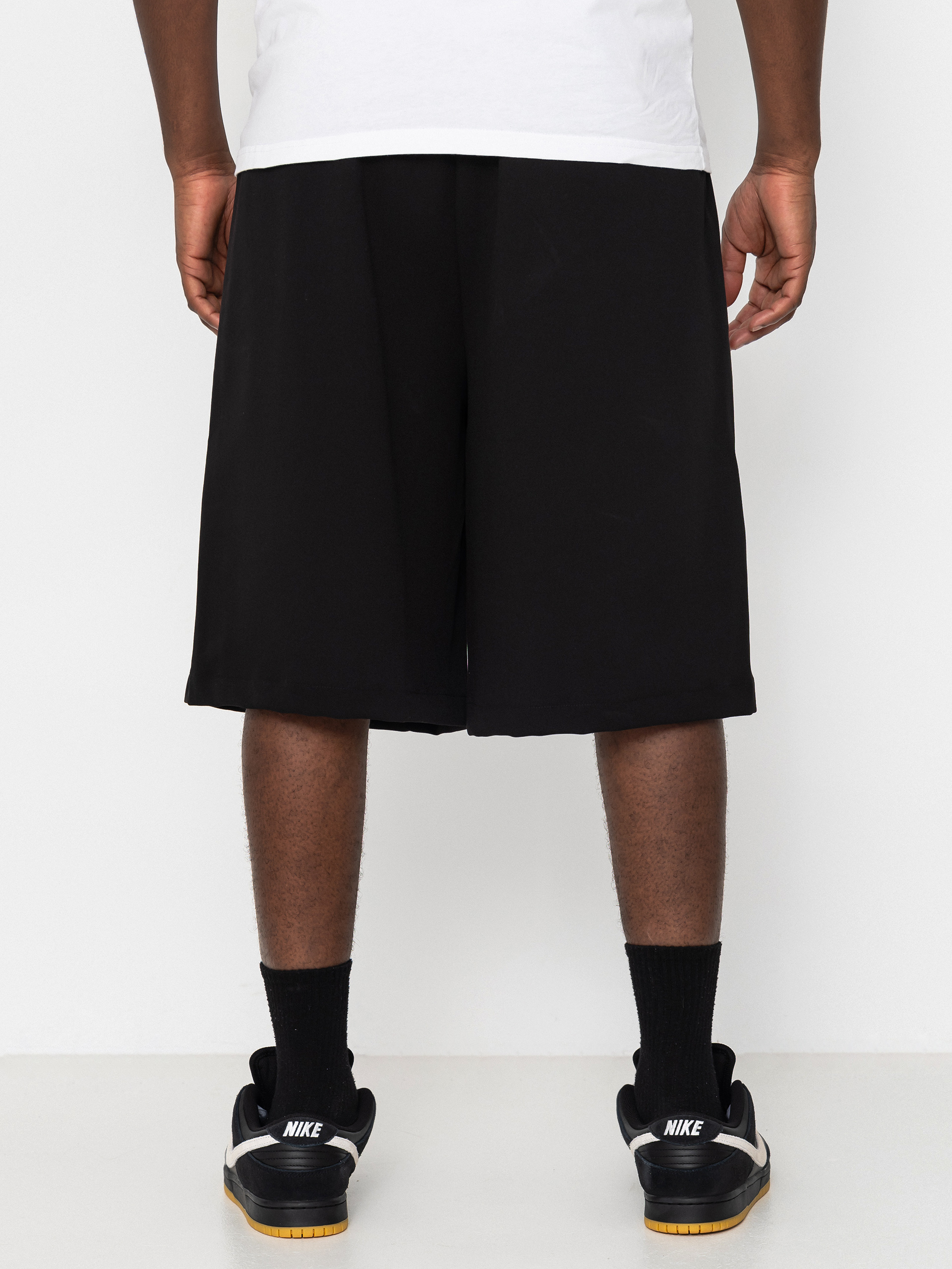 Szorty Wasted Paris Pleated (black)