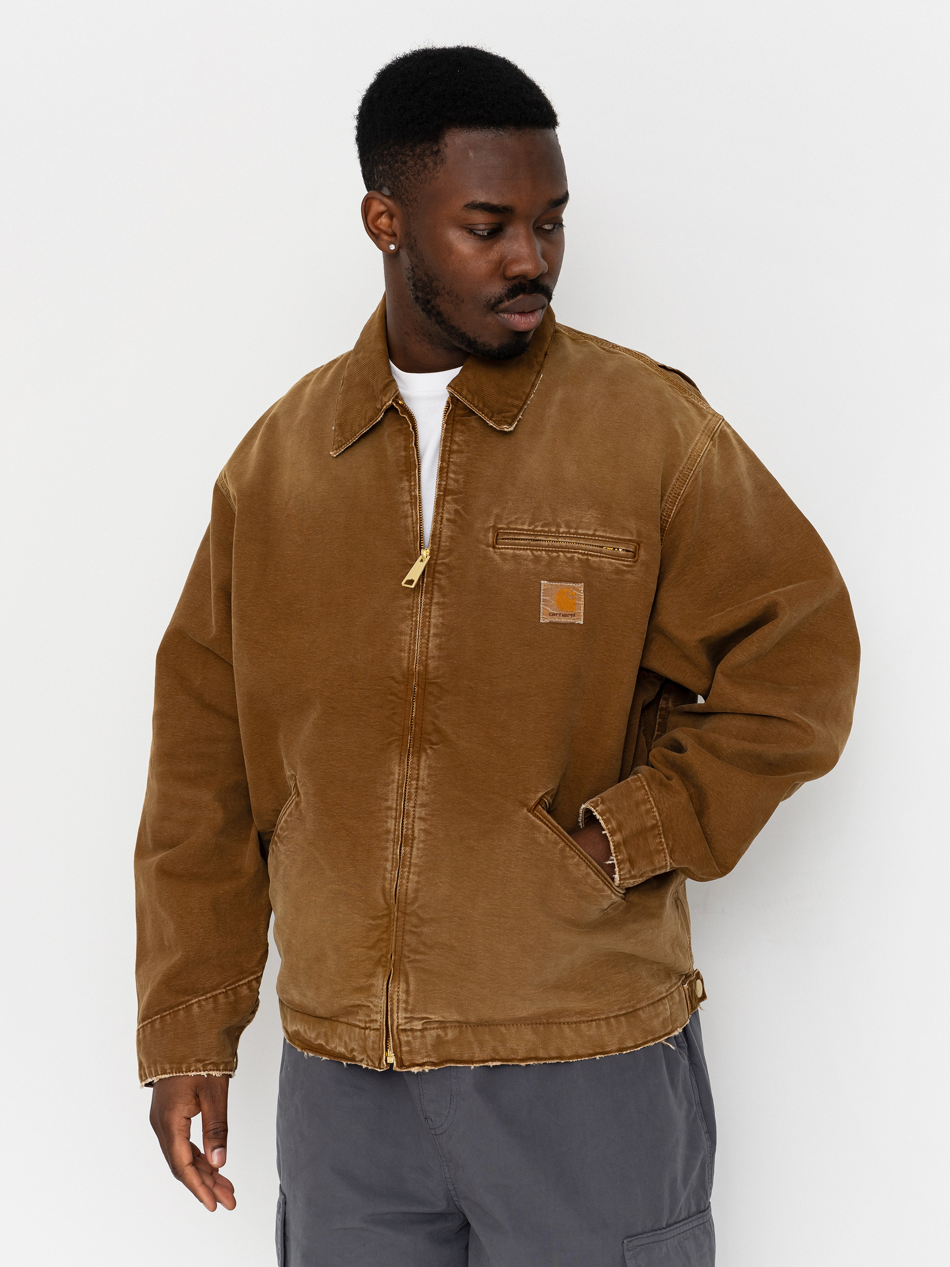 Kurtka Carhartt WIP OG Detroit (hamilton brown/hamilton brown)