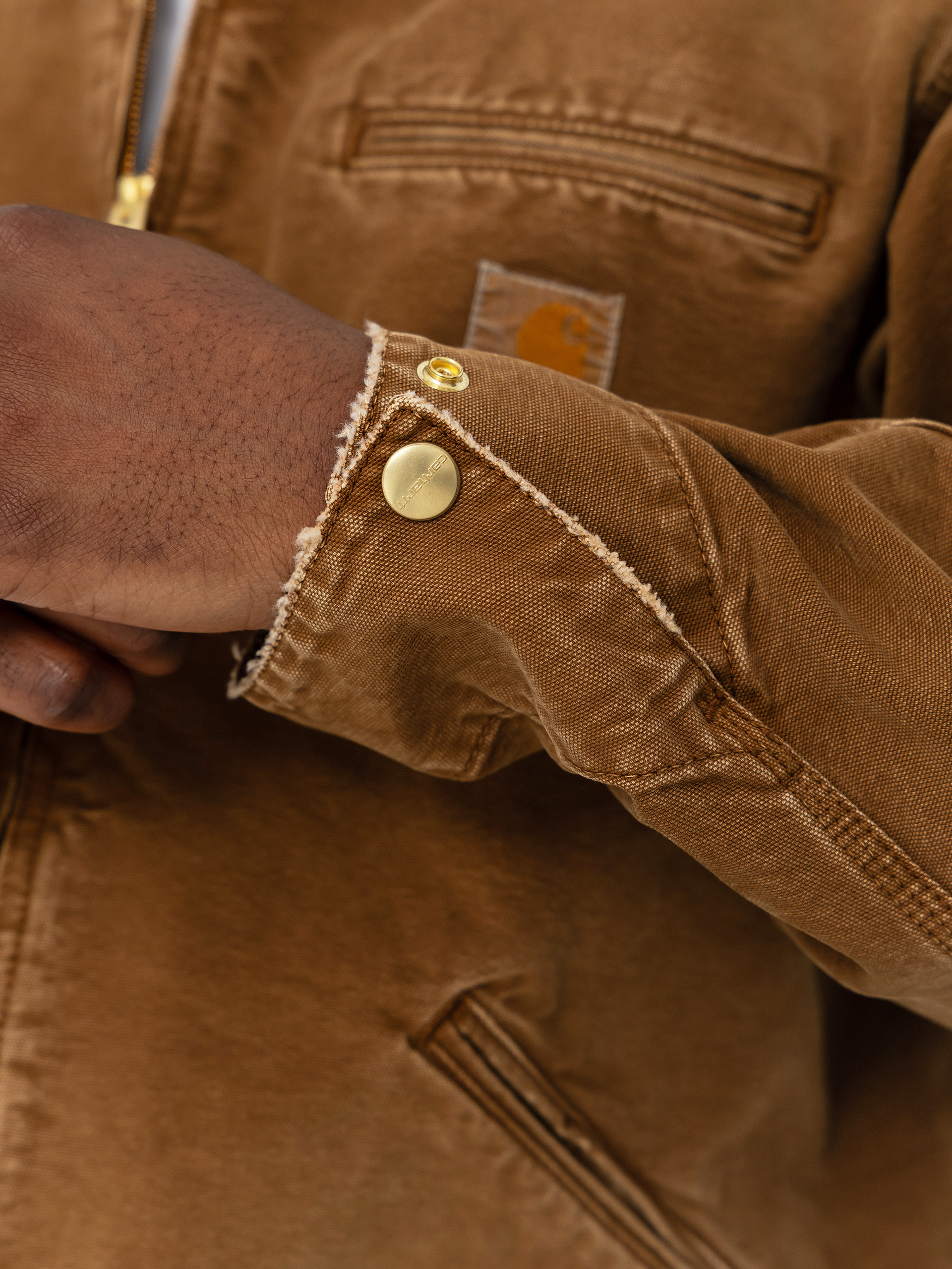 Kurtka Carhartt WIP OG Detroit (hamilton brown/hamilton brown)
