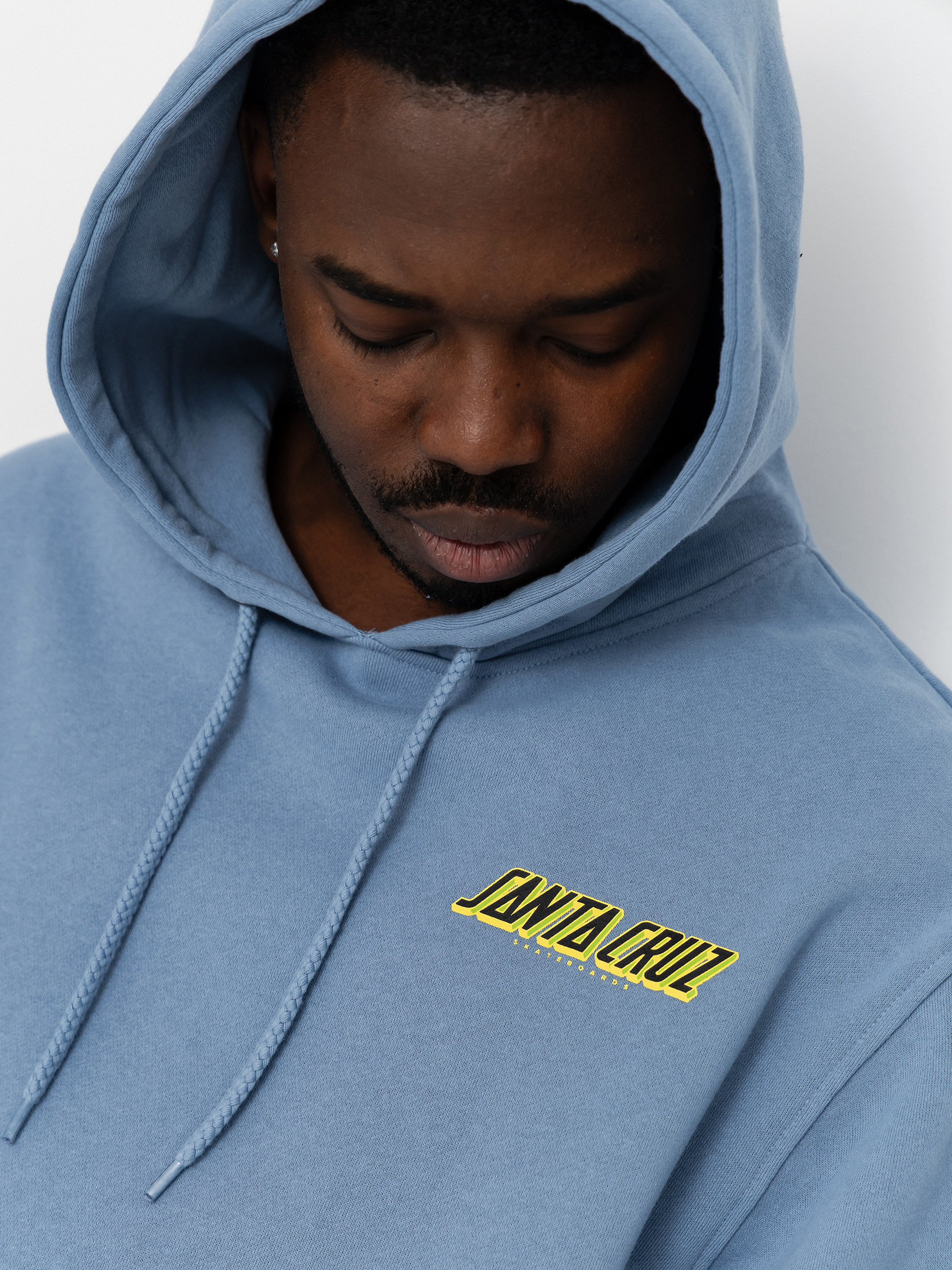 Bluza z kapturem Santa Cruz Roskopp Cruz Control HD (faded denim)