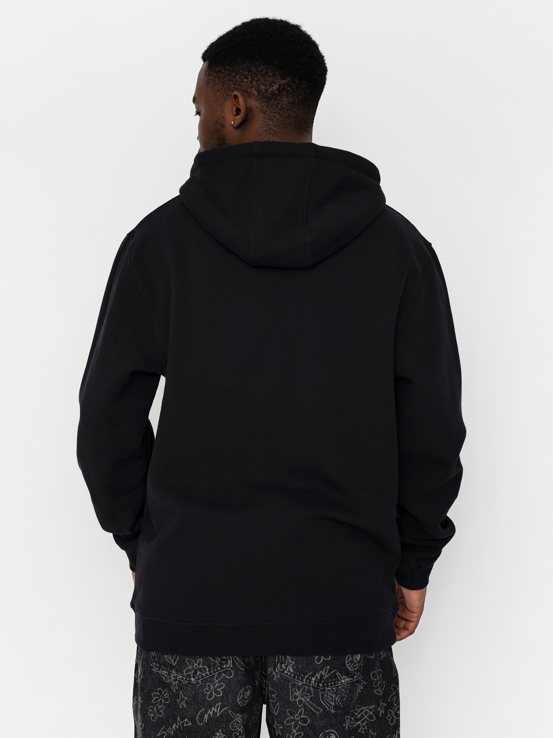Bluza z kapturem Santa Cruz Self Destruct Centre HD (black)