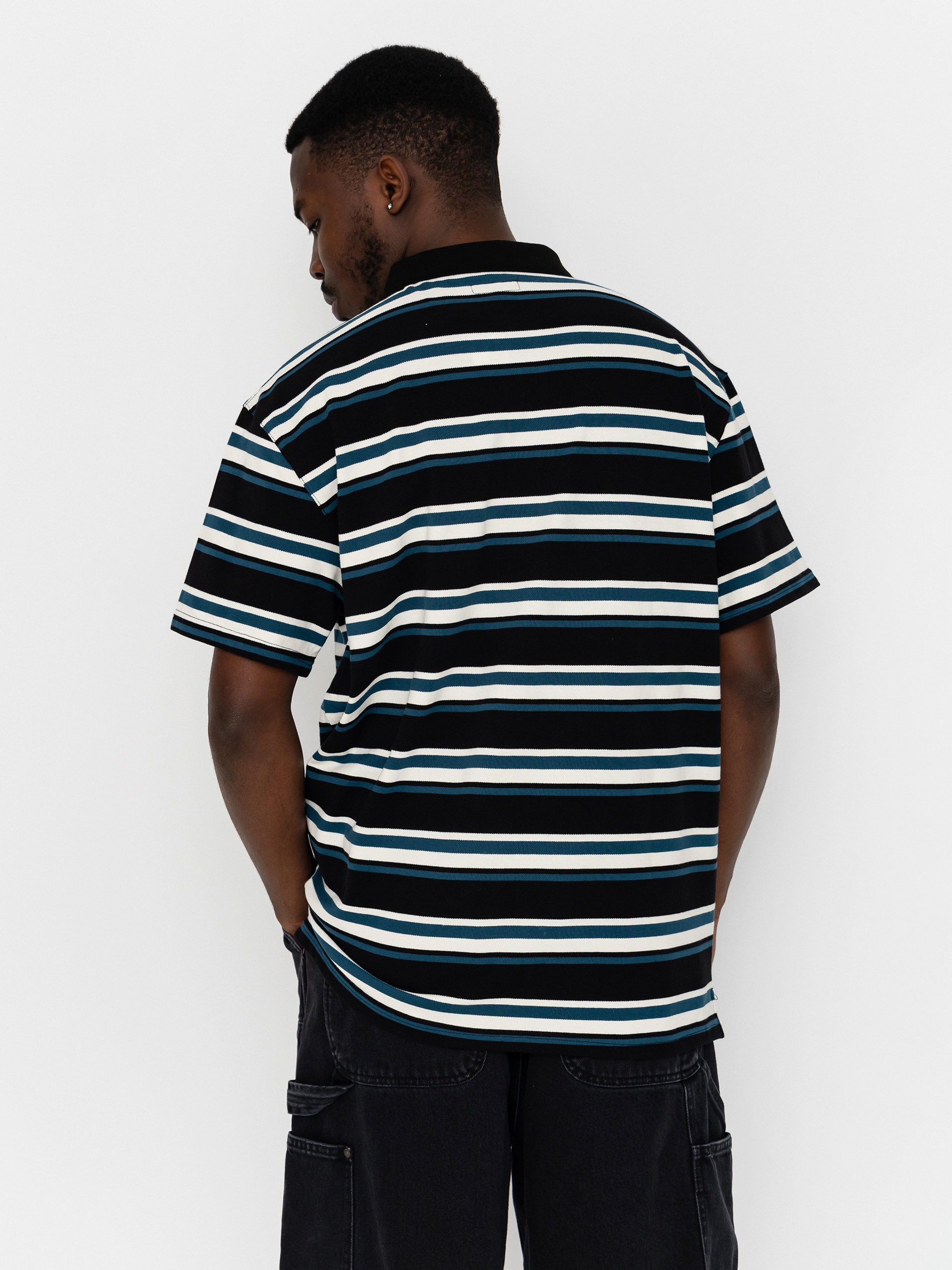 Polo Santa Cruz Cera (black/dark teal)