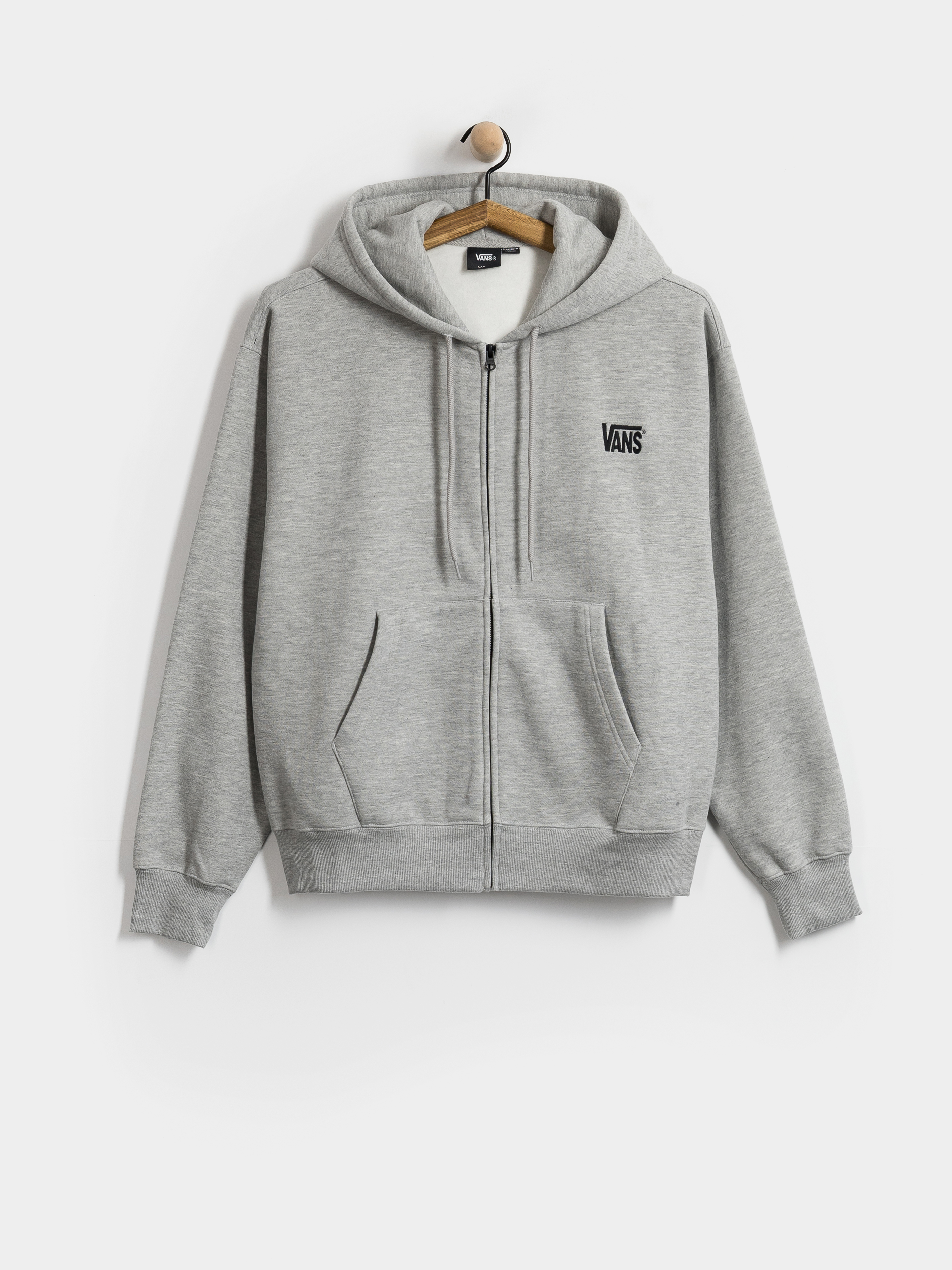 Bluza z kapturem Vans Stretch Logo ZHD (cement heather)