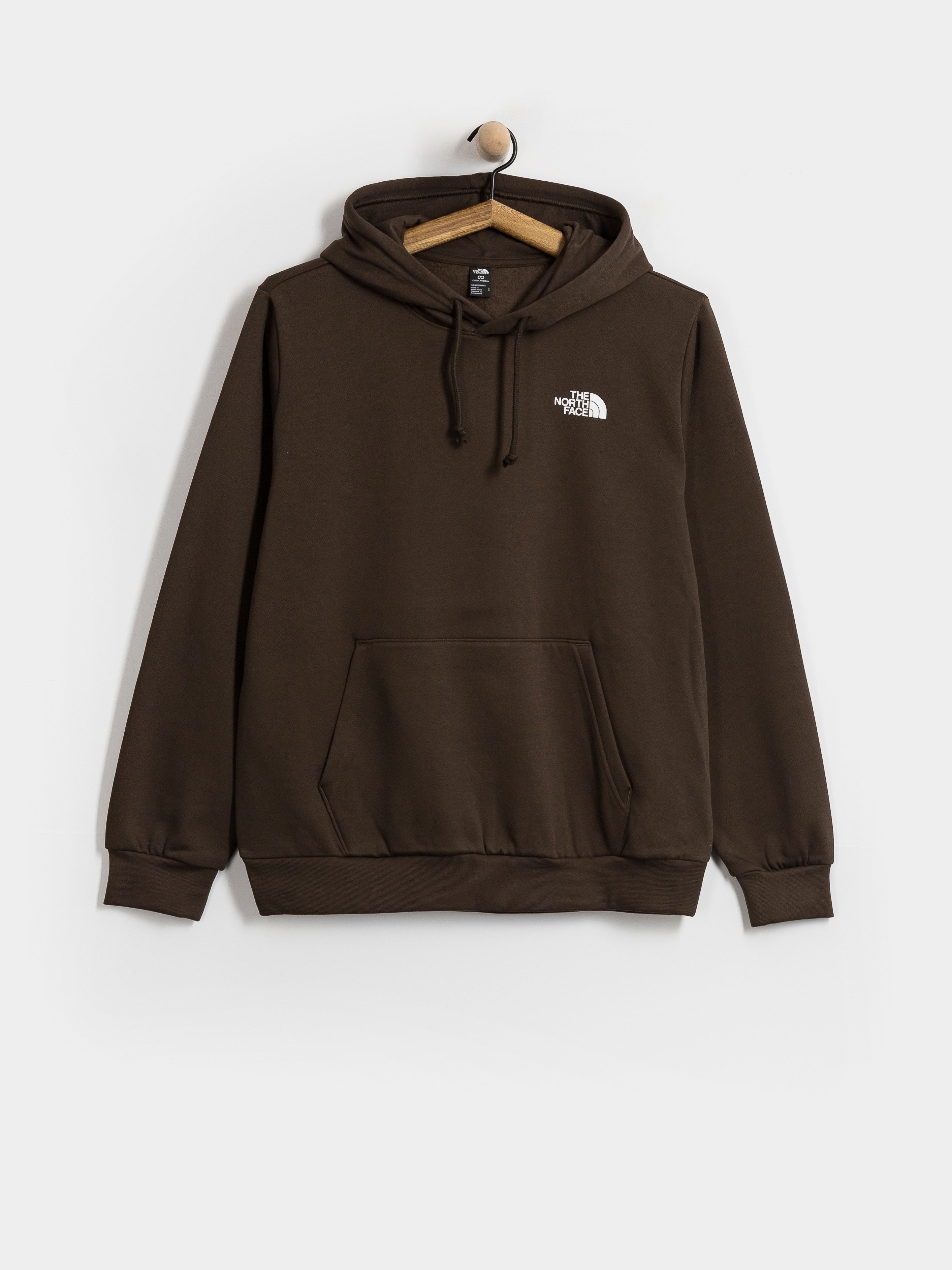 Bluza z kapturem The North Face Evolution Box Nse Regular HD (dark chestnut)