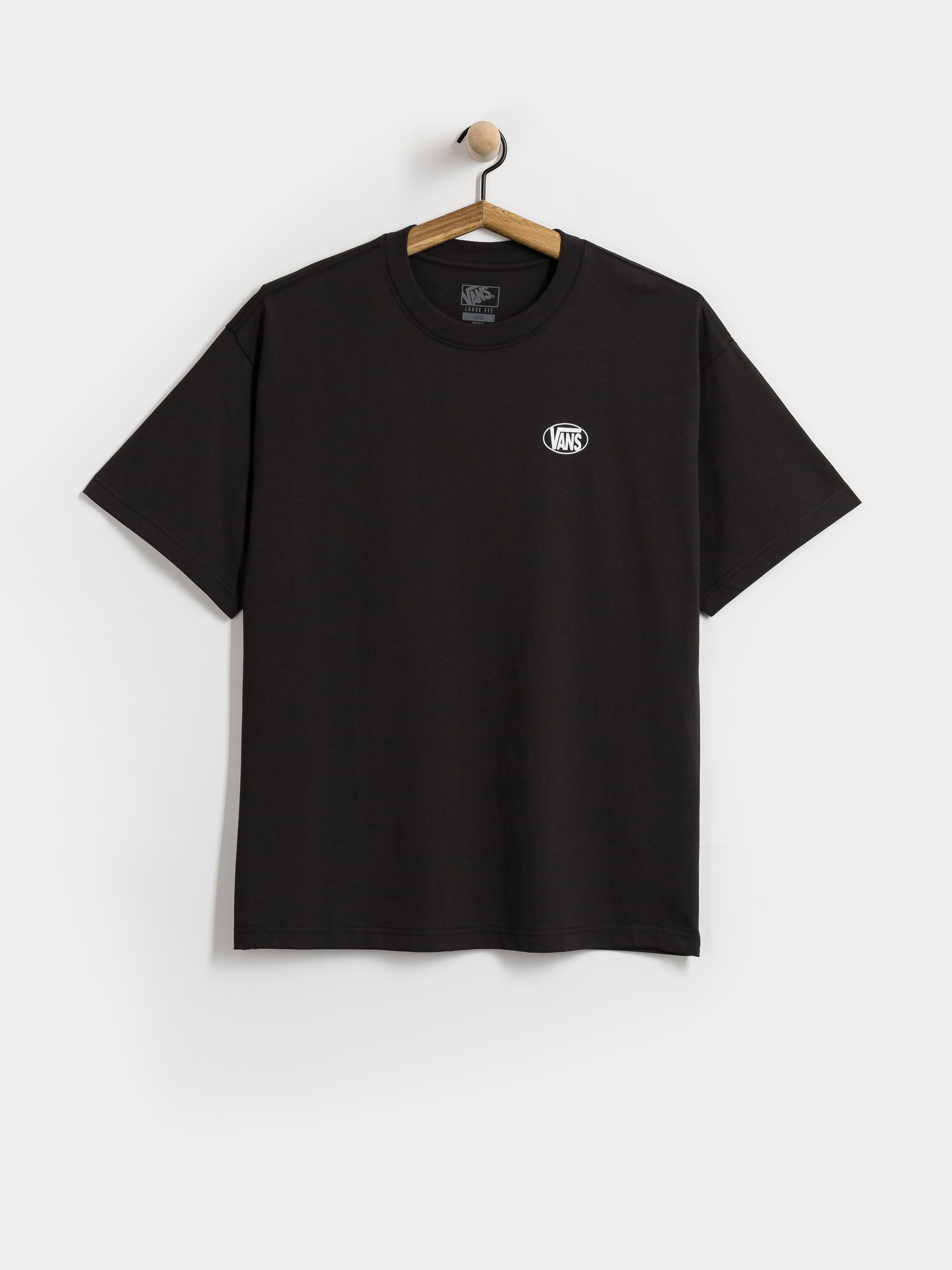 T-shirt Vans Oval Logo Loose (black)