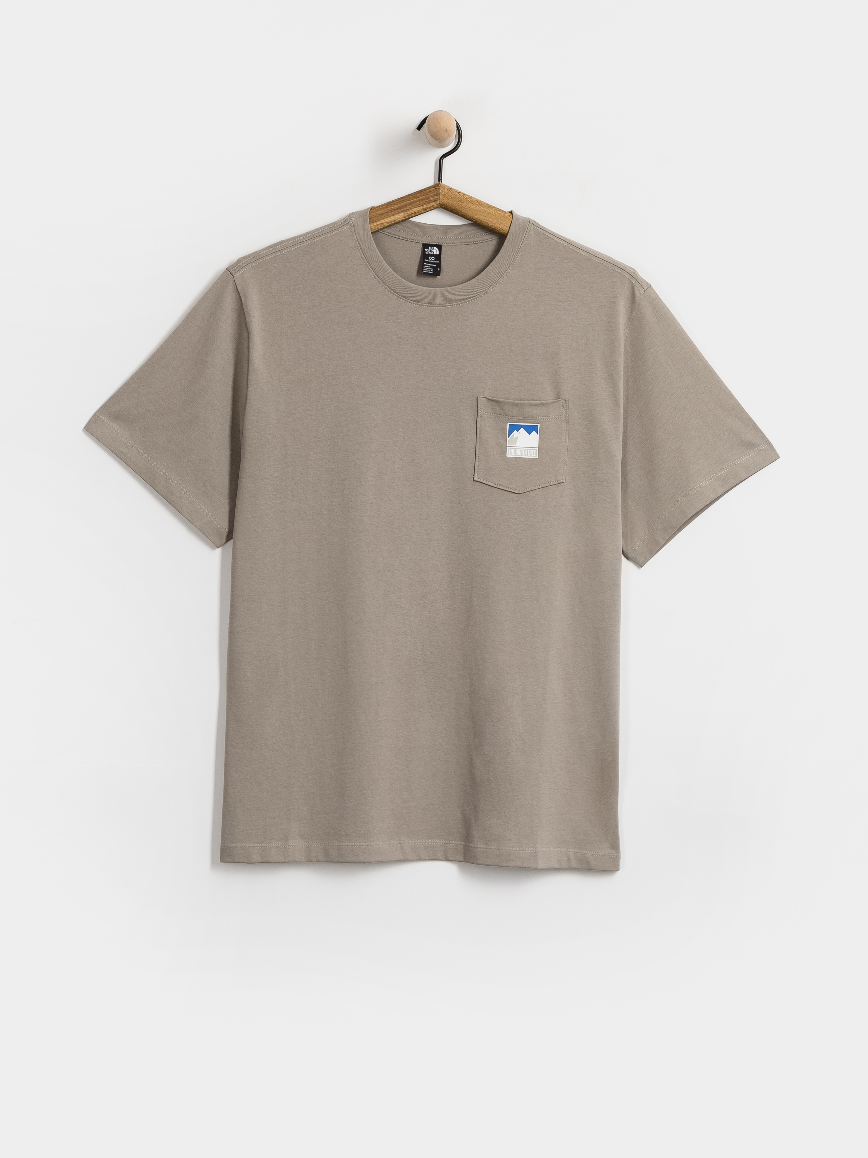 T-shirt The North Face Mountain Logo Relaxed (stone slab)