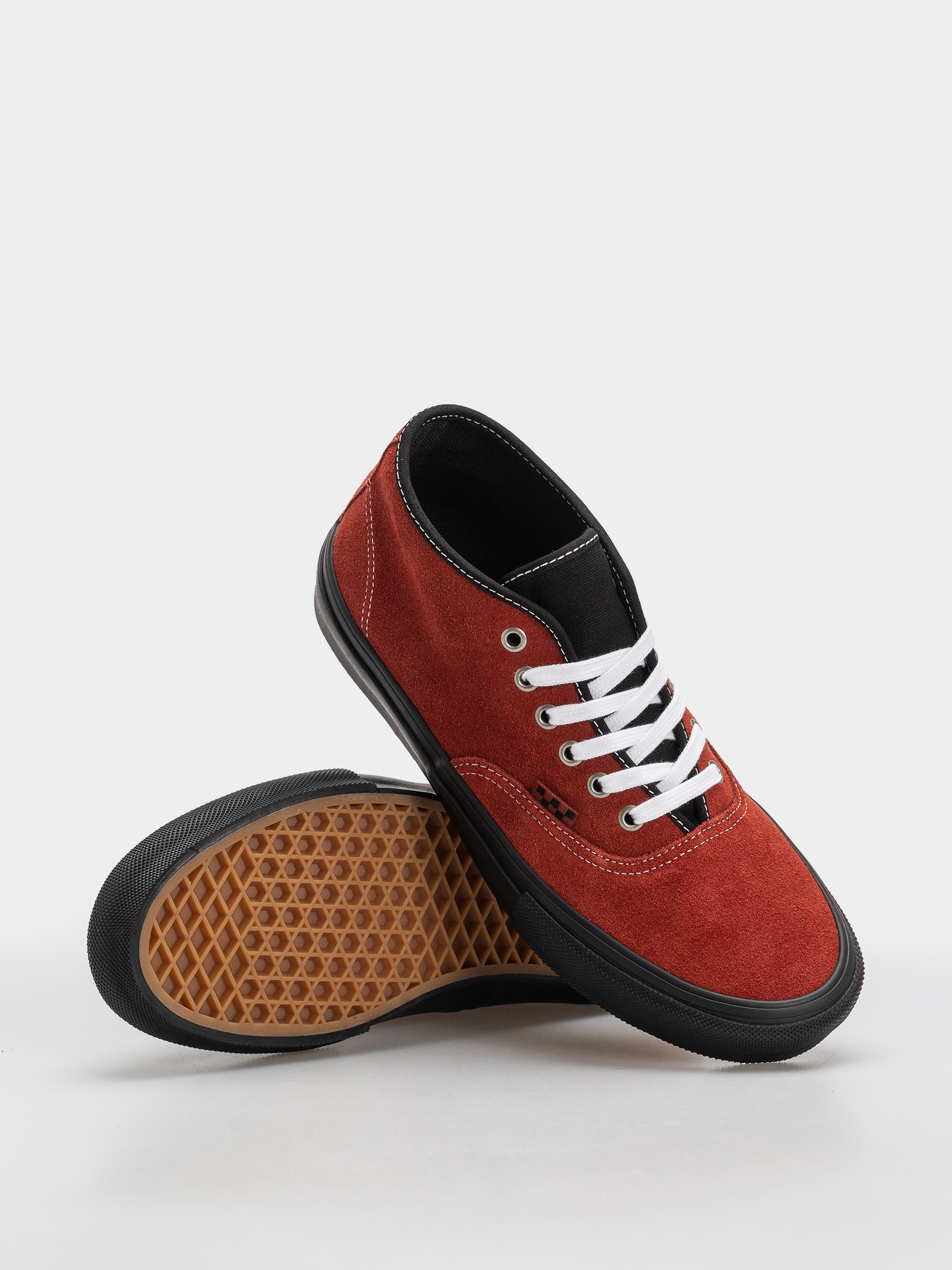 Buty Vans Skate Authentic Mid (poppy ember red)