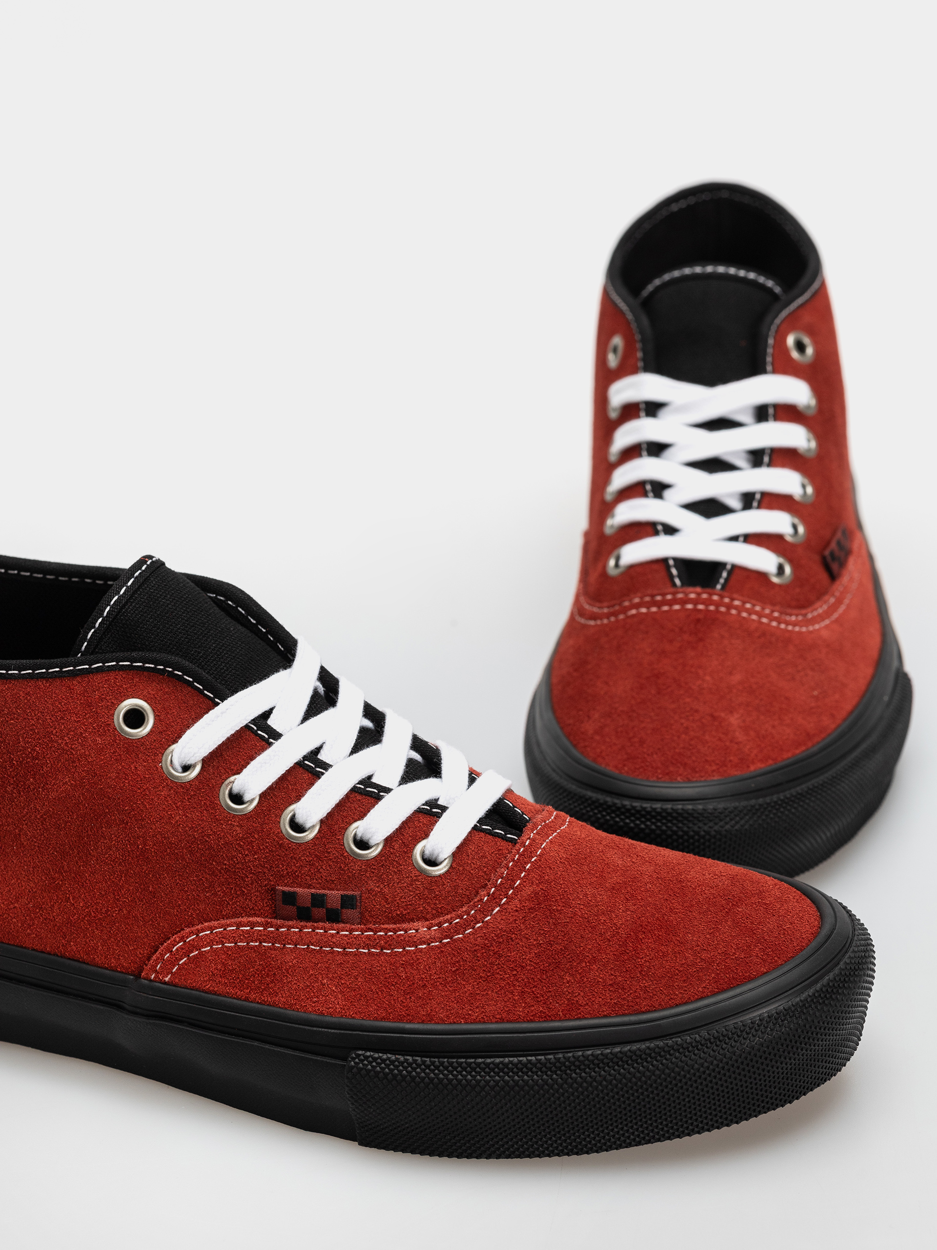 Buty Vans Skate Authentic Mid (poppy ember red)