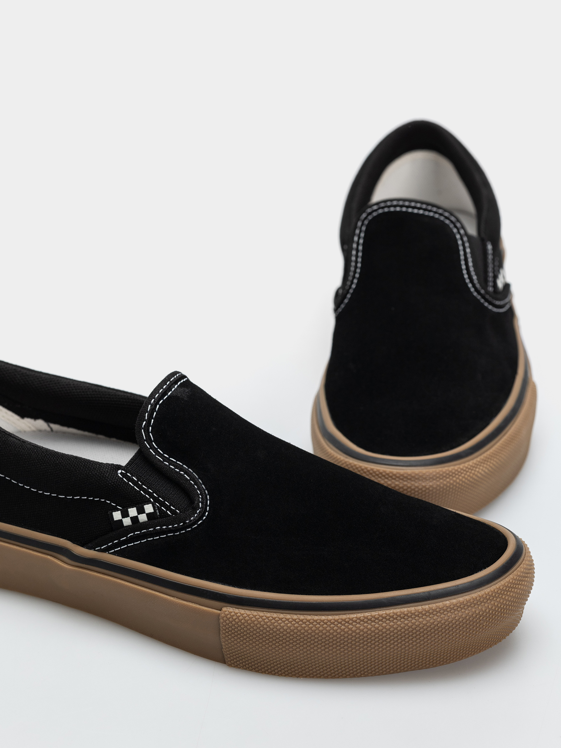 Buty Vans Skate Slip On (black/gum/white)