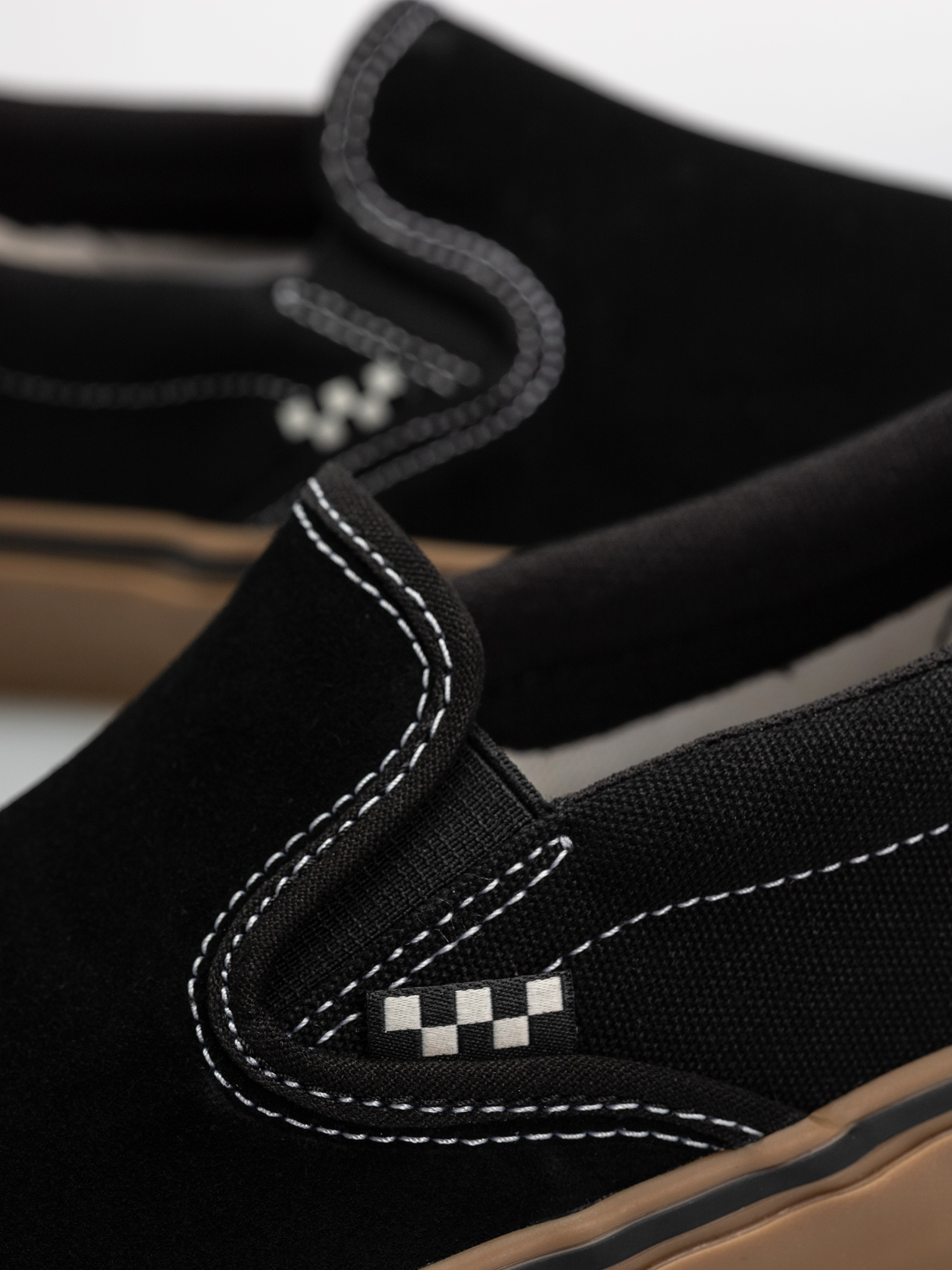 Buty Vans Skate Slip On (black/gum/white)