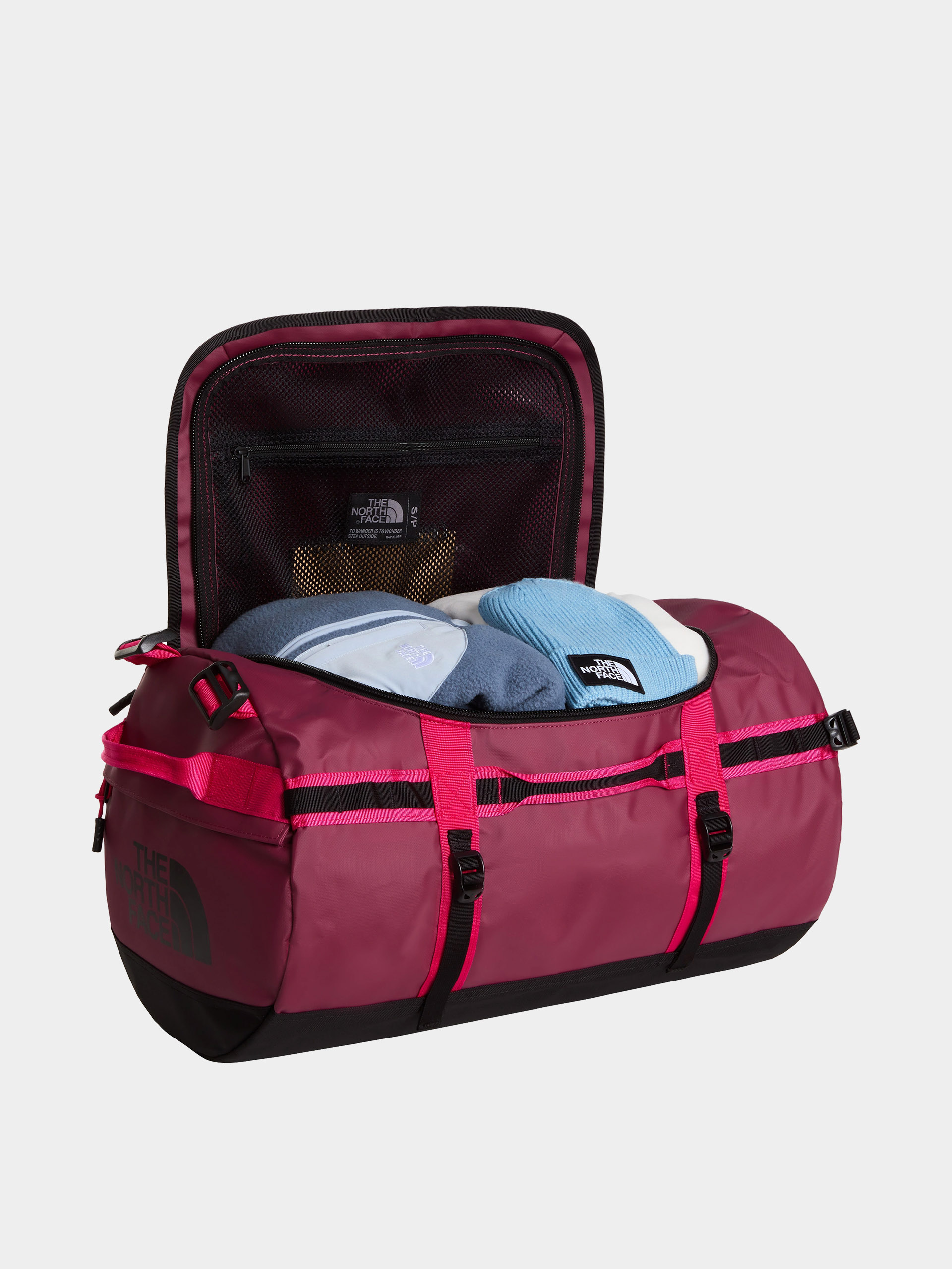 Torba The North Face Base Camp Duffel S (burgundy crush/tnf black)