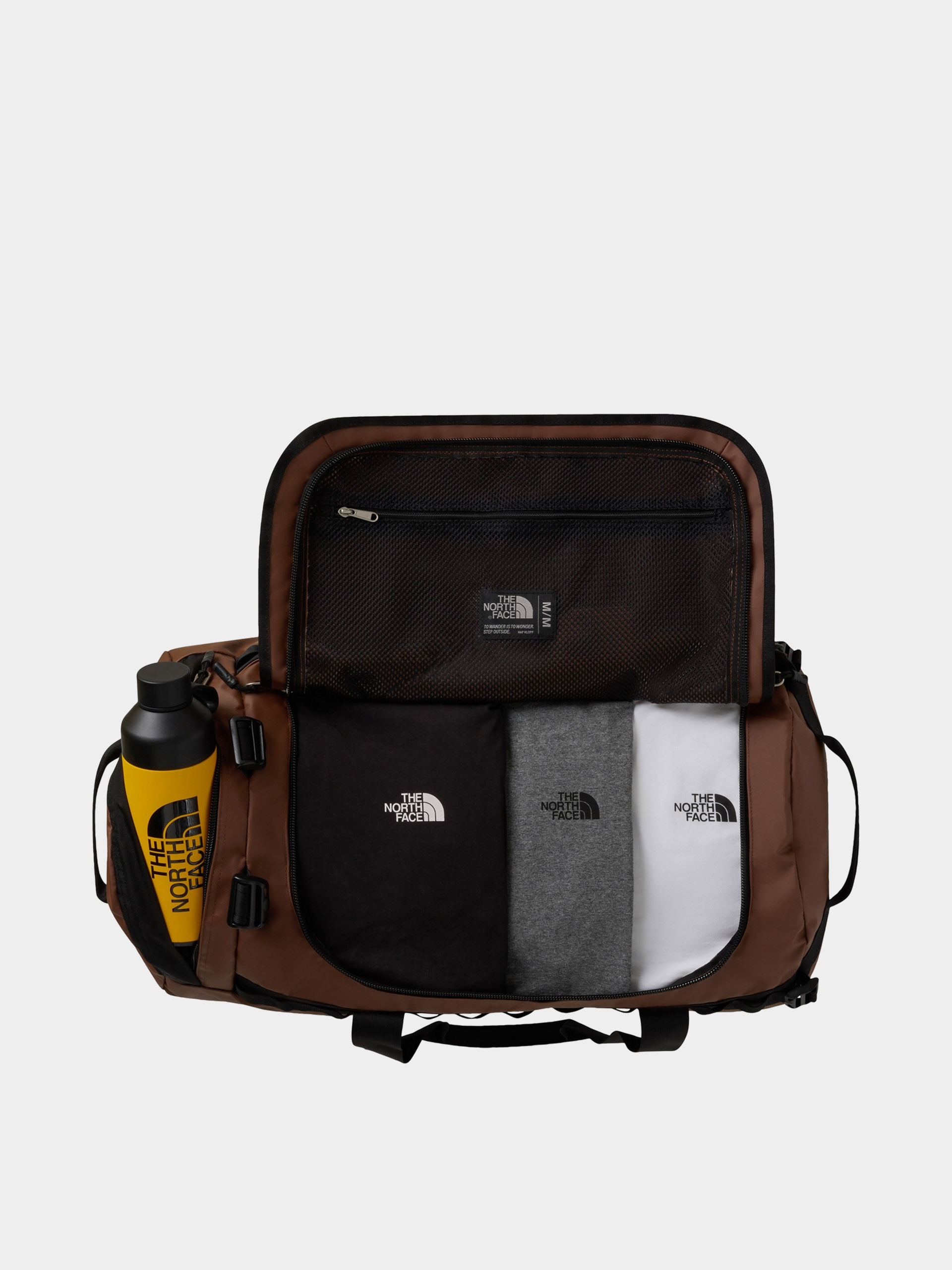 Torba The North Face Base Camp Duffel M (smokey brown/tnf black)