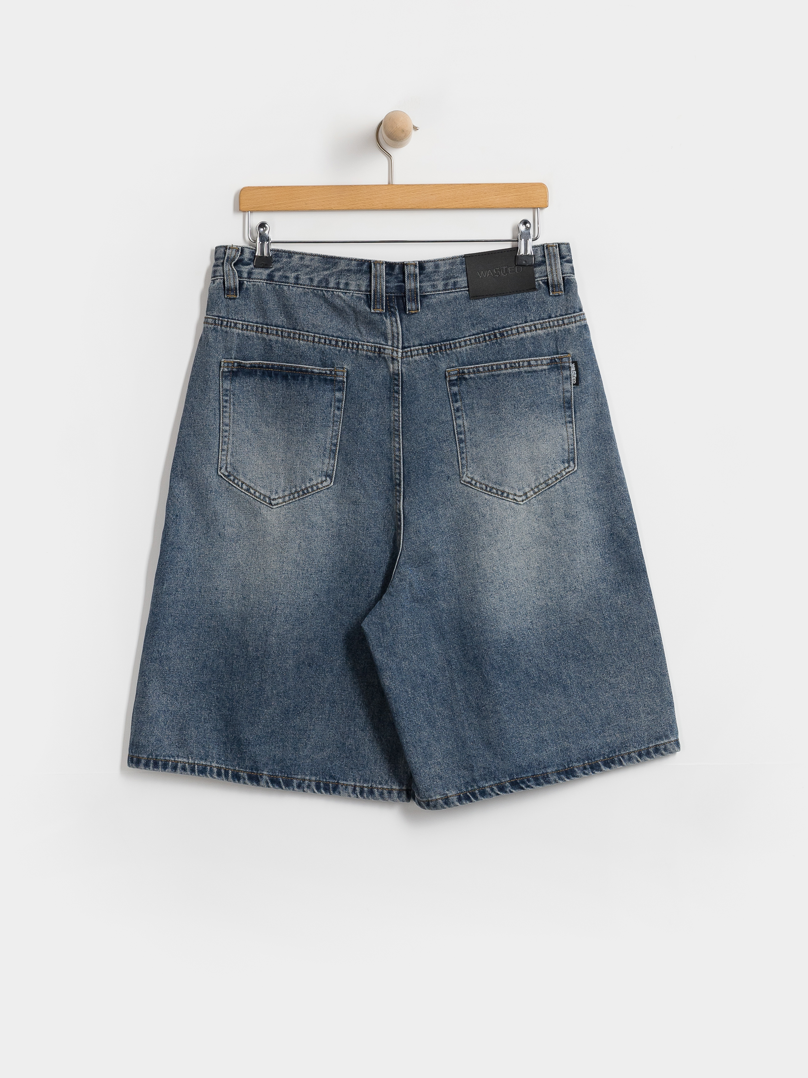 Szorty Wasted Paris Faded Casper (vintage blue)