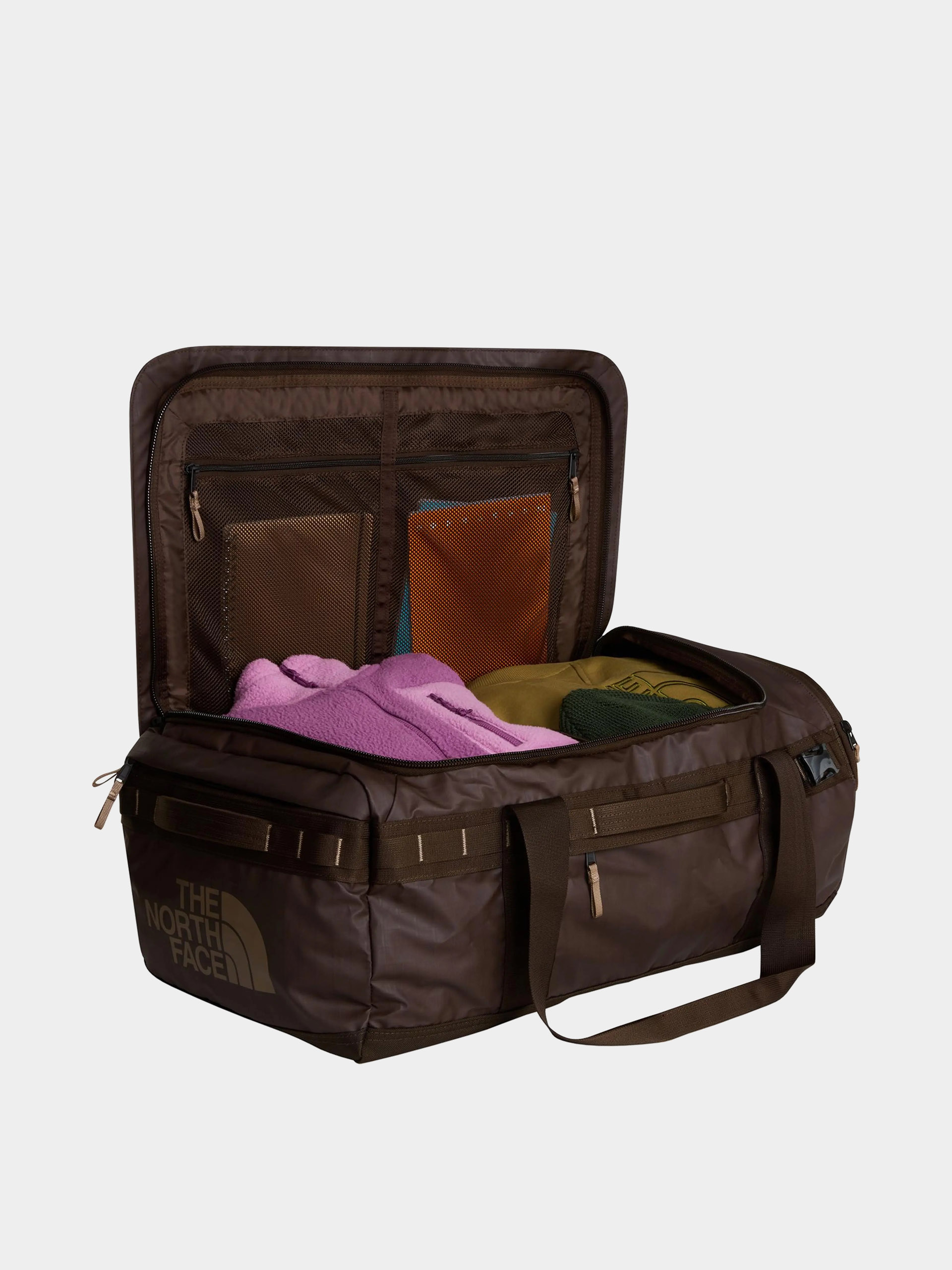 Torba The North Face Base Camp Voyager Duffel 62L (dark chestnut/garnet)