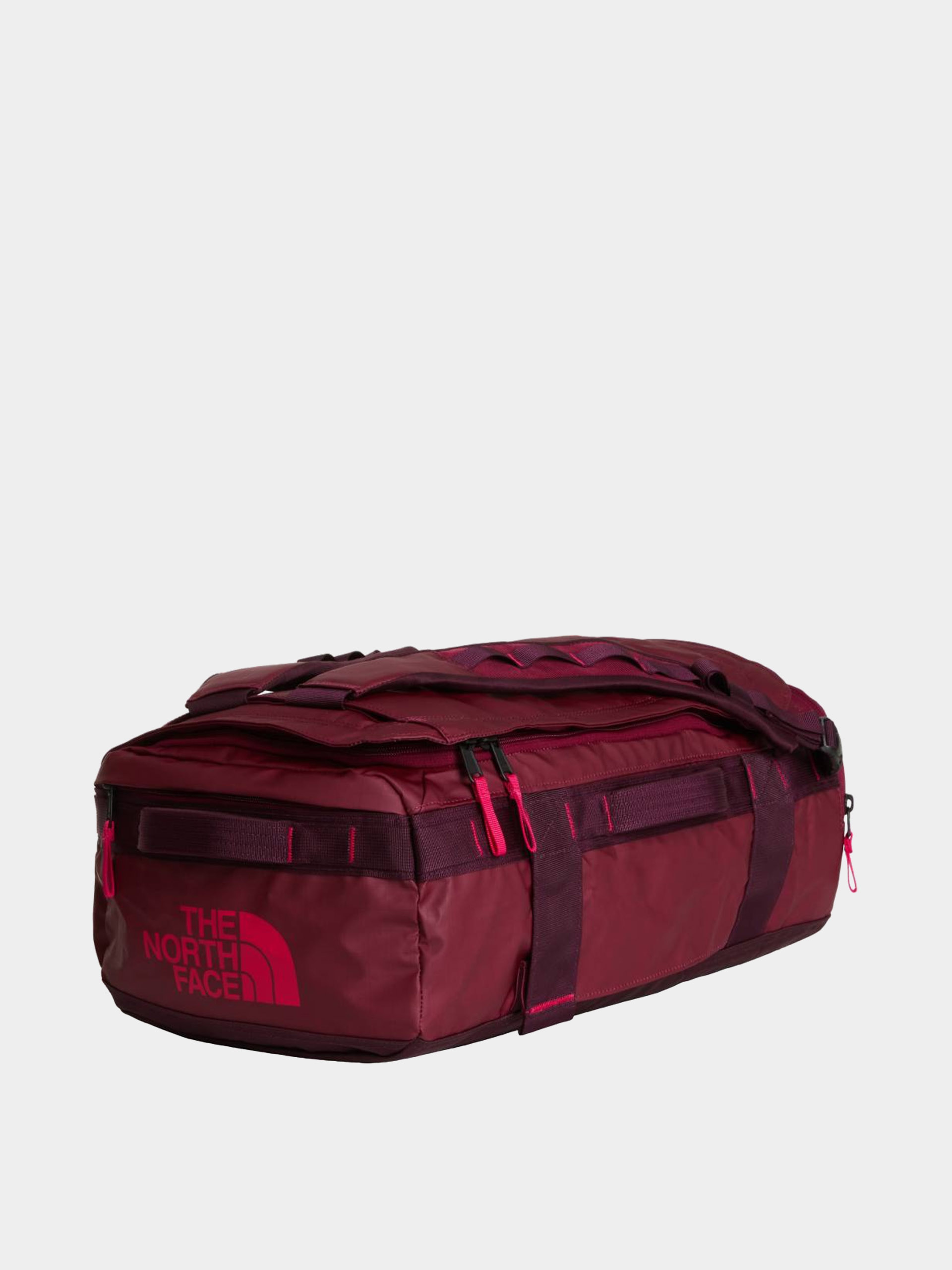 Torba The North Face Base Camp Voyager Duffel 32L (burgundy crush/deep bur)