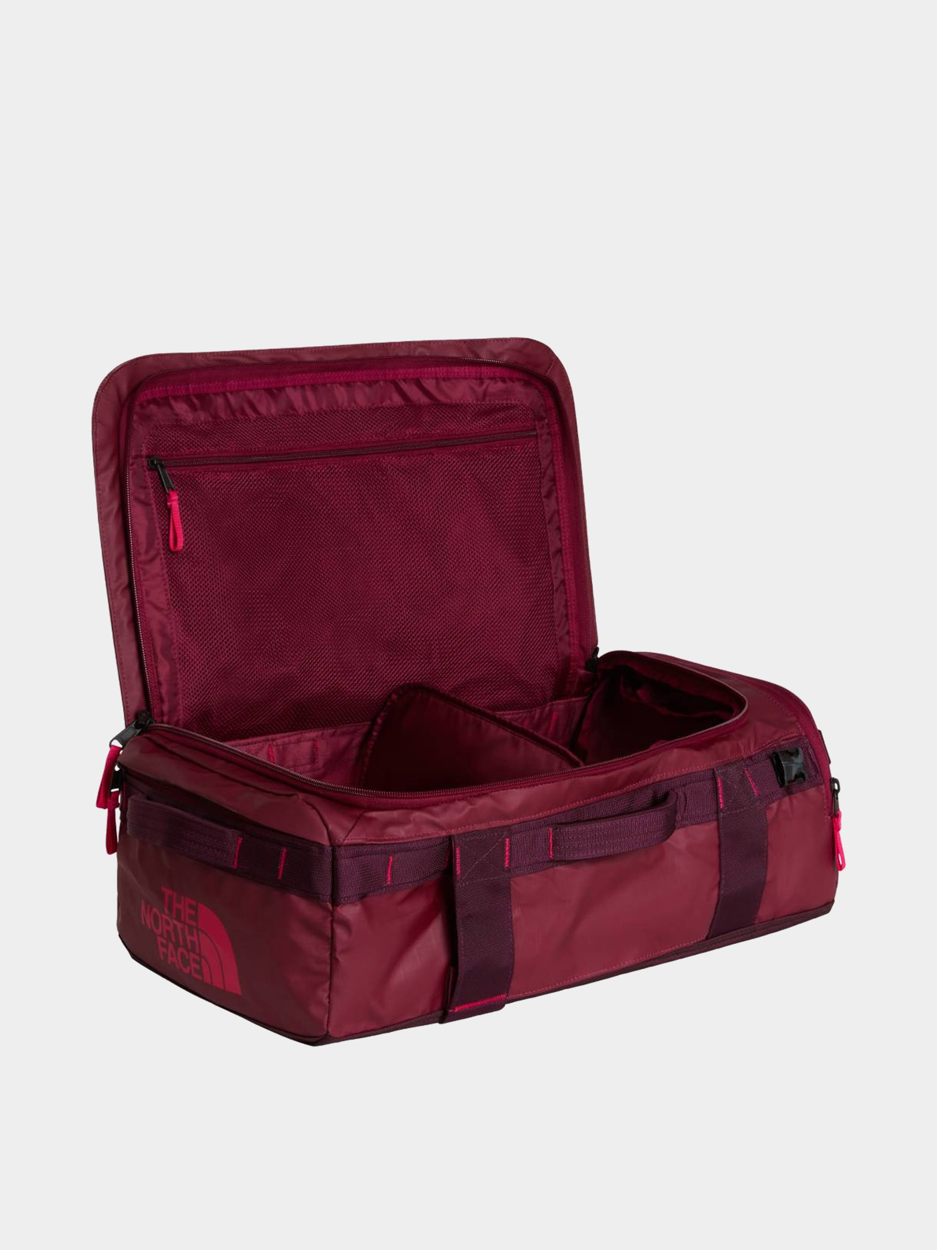 Torba The North Face Base Camp Voyager Duffel 32L (burgundy crush/deep bur)