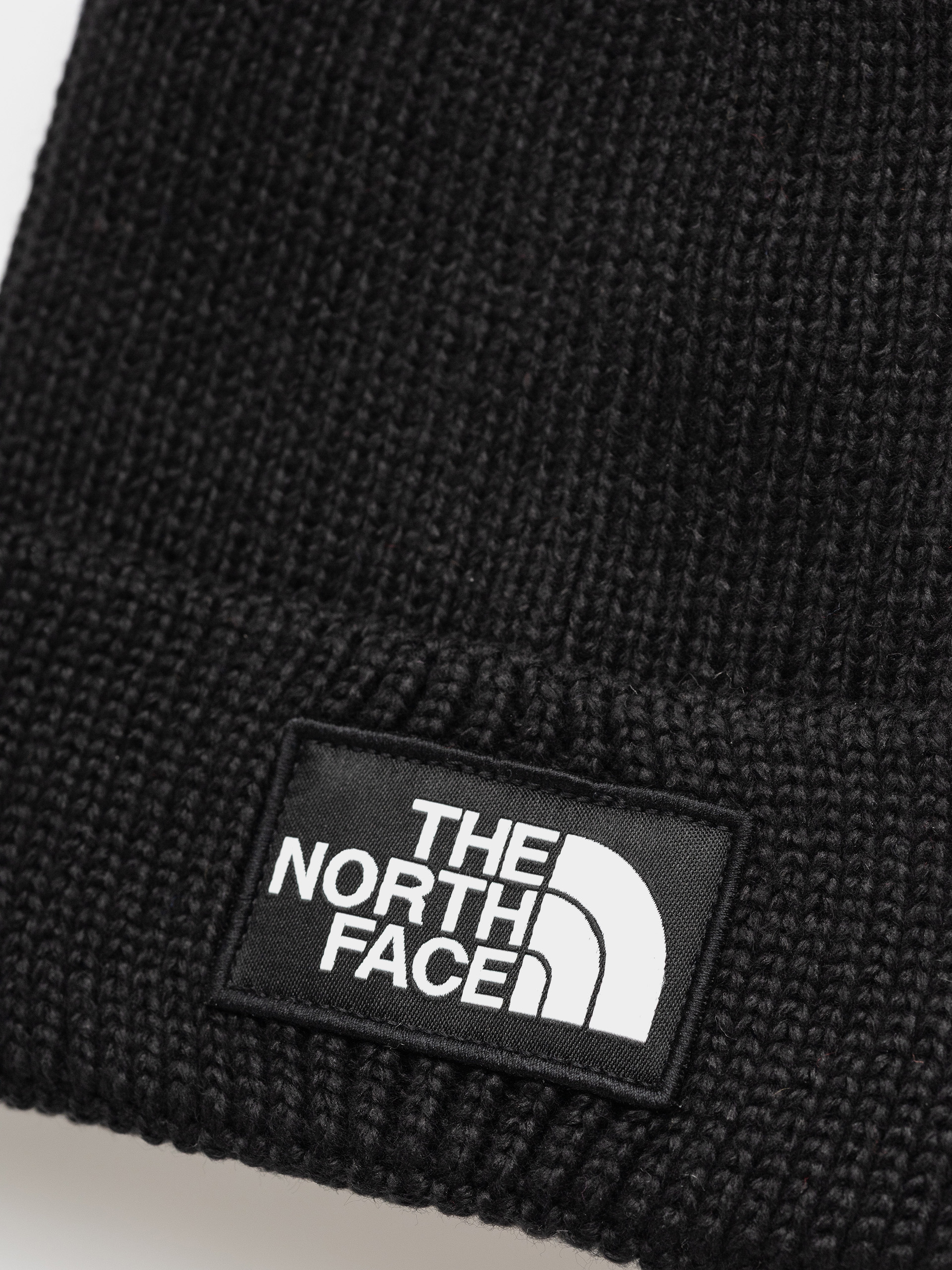 Czapka zimowa The North Face Tnf Logo Box Pom (tnf black)