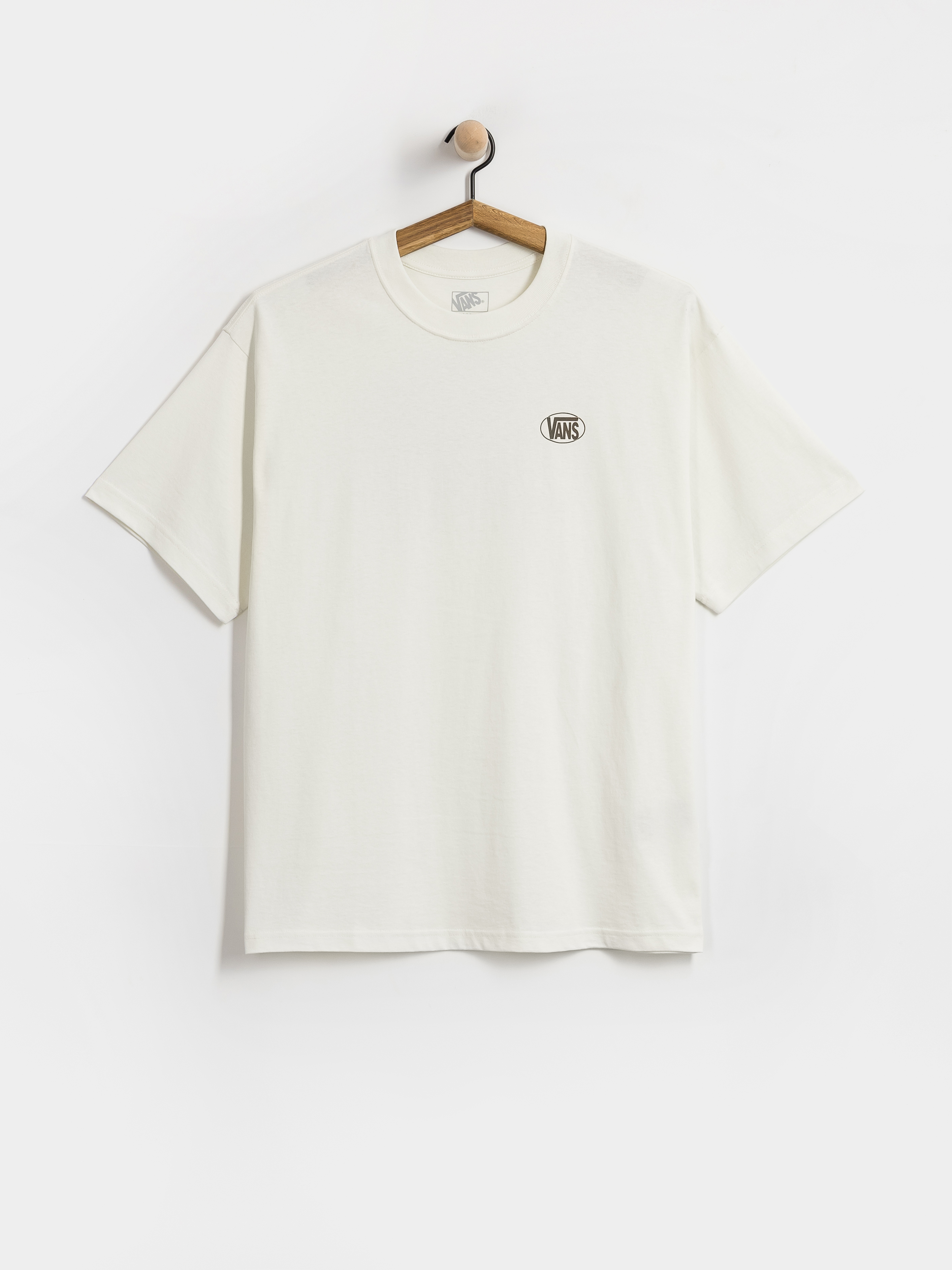 T-shirt Vans Oval Logo Loose (marshmallow)