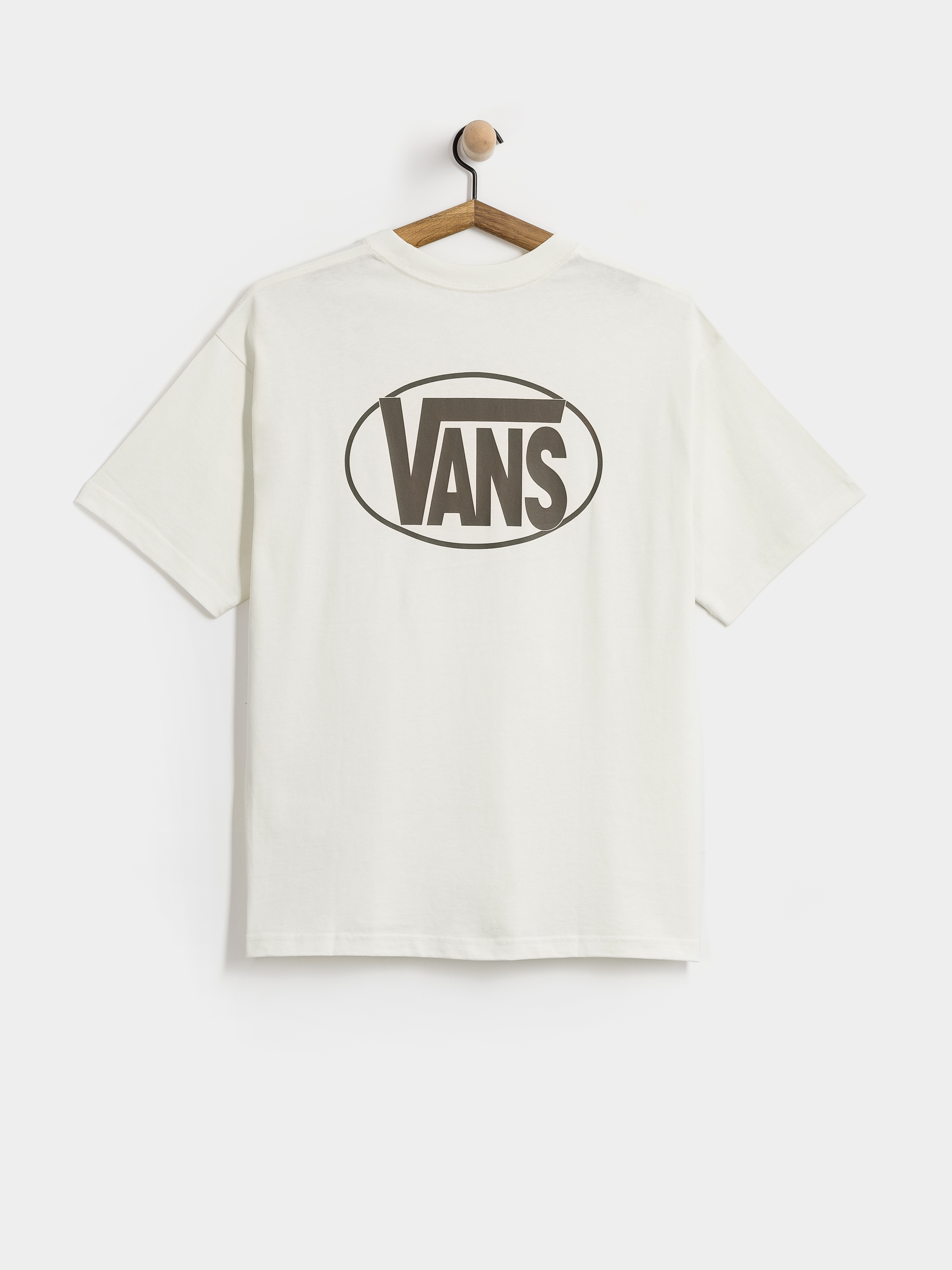T-shirt Vans Oval Logo Loose (marshmallow)