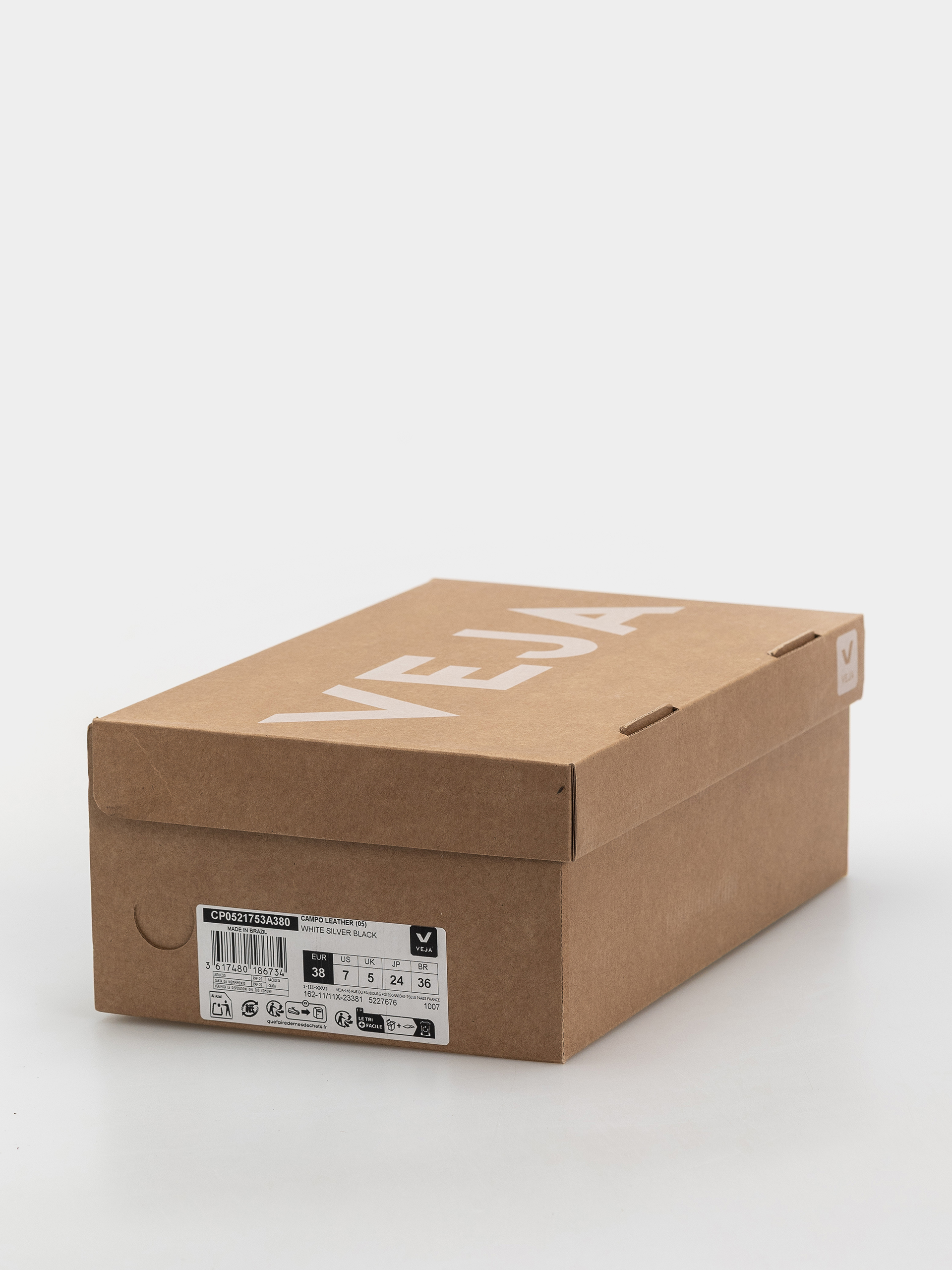 Buty Veja Campo Wmn (white silver black)