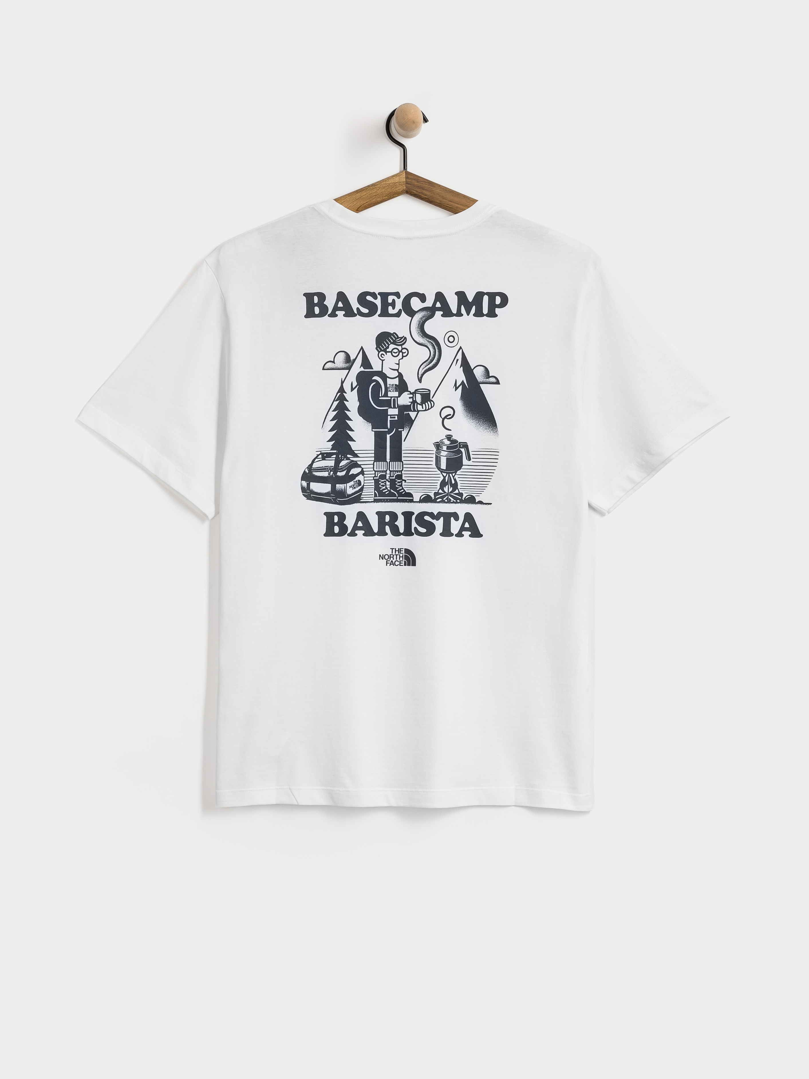T-shirt The North Face Basecamp Barista Relaxed (tnf white/summit navy)