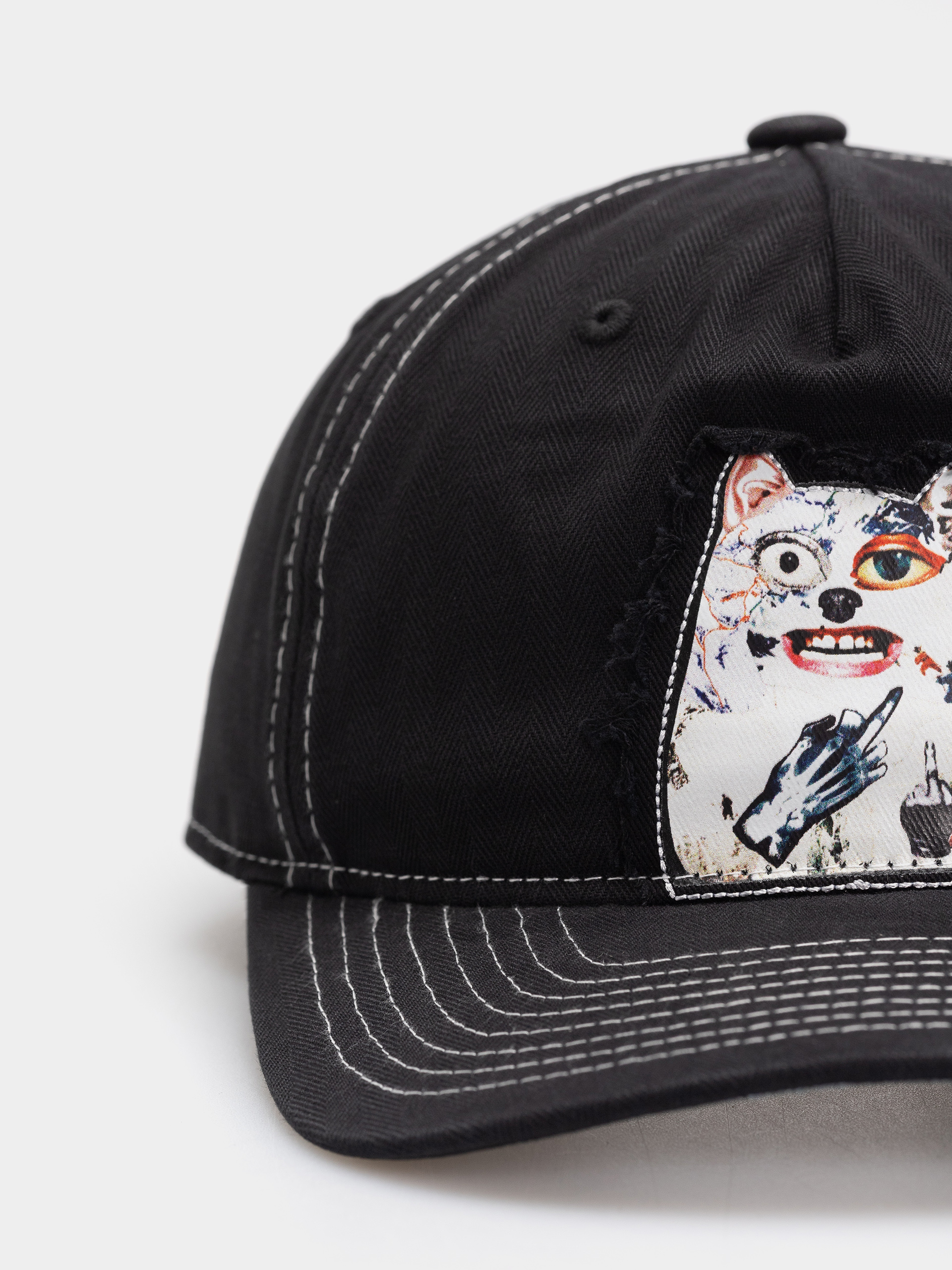 Czapka z daszkiem RipNDip Lord Nermal Collage Snapback (black)