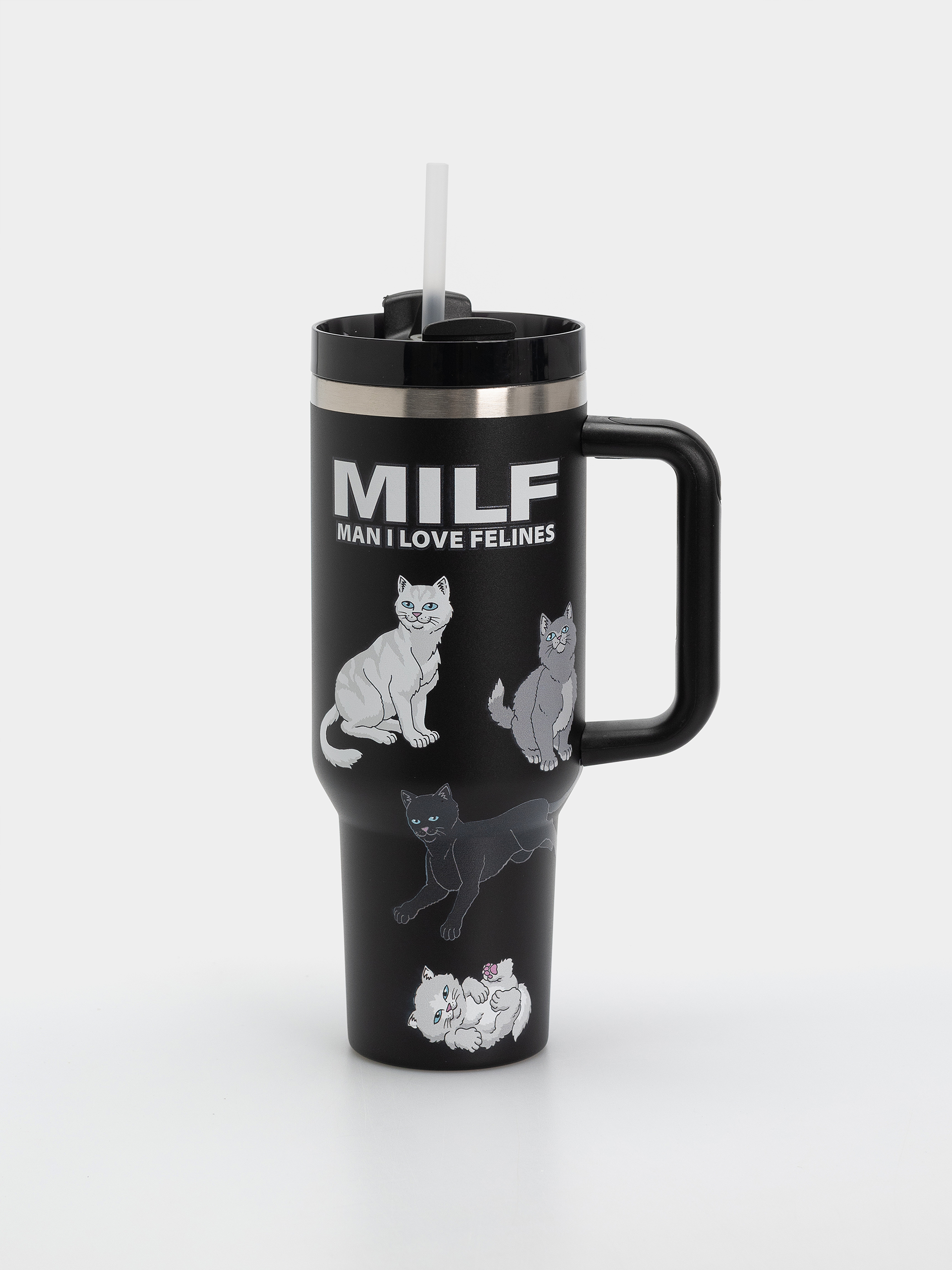 Kubek RipNDip Man I Love Felines Big Ol Cup Tumbler (black)