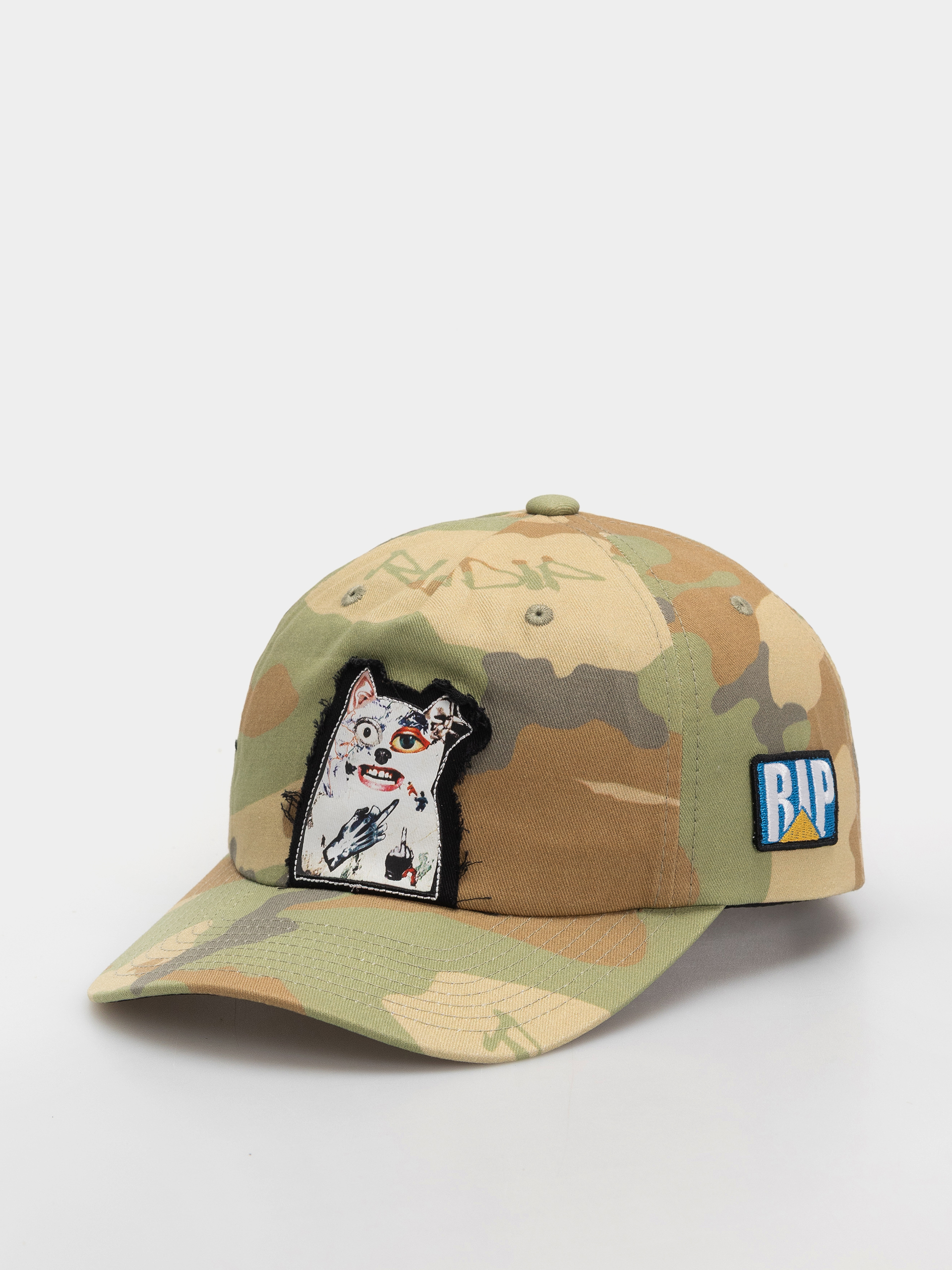 Czapka z daszkiem RipNDip Patchwork Dad (camo)