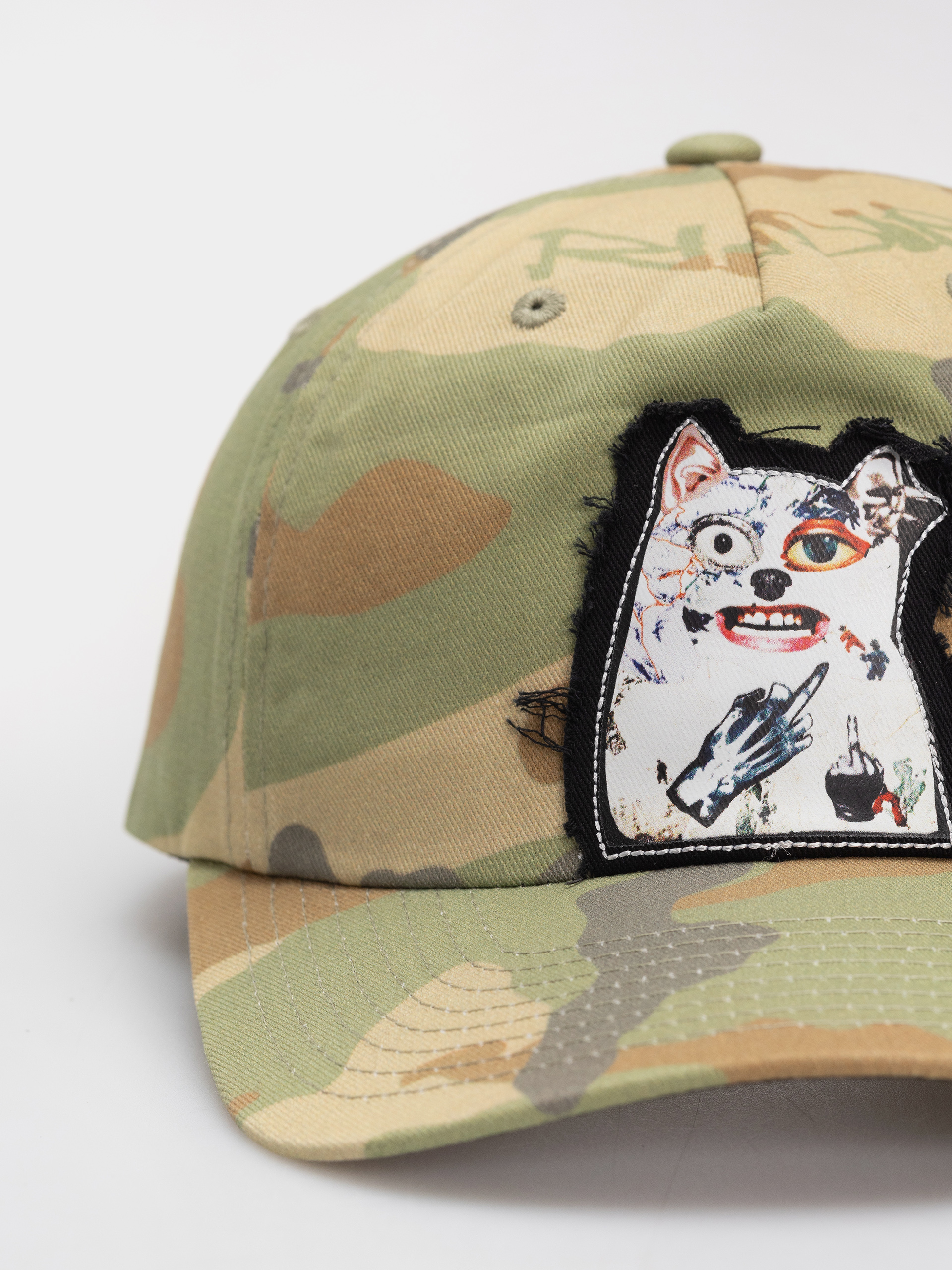 Czapka z daszkiem RipNDip Patchwork Dad (camo)