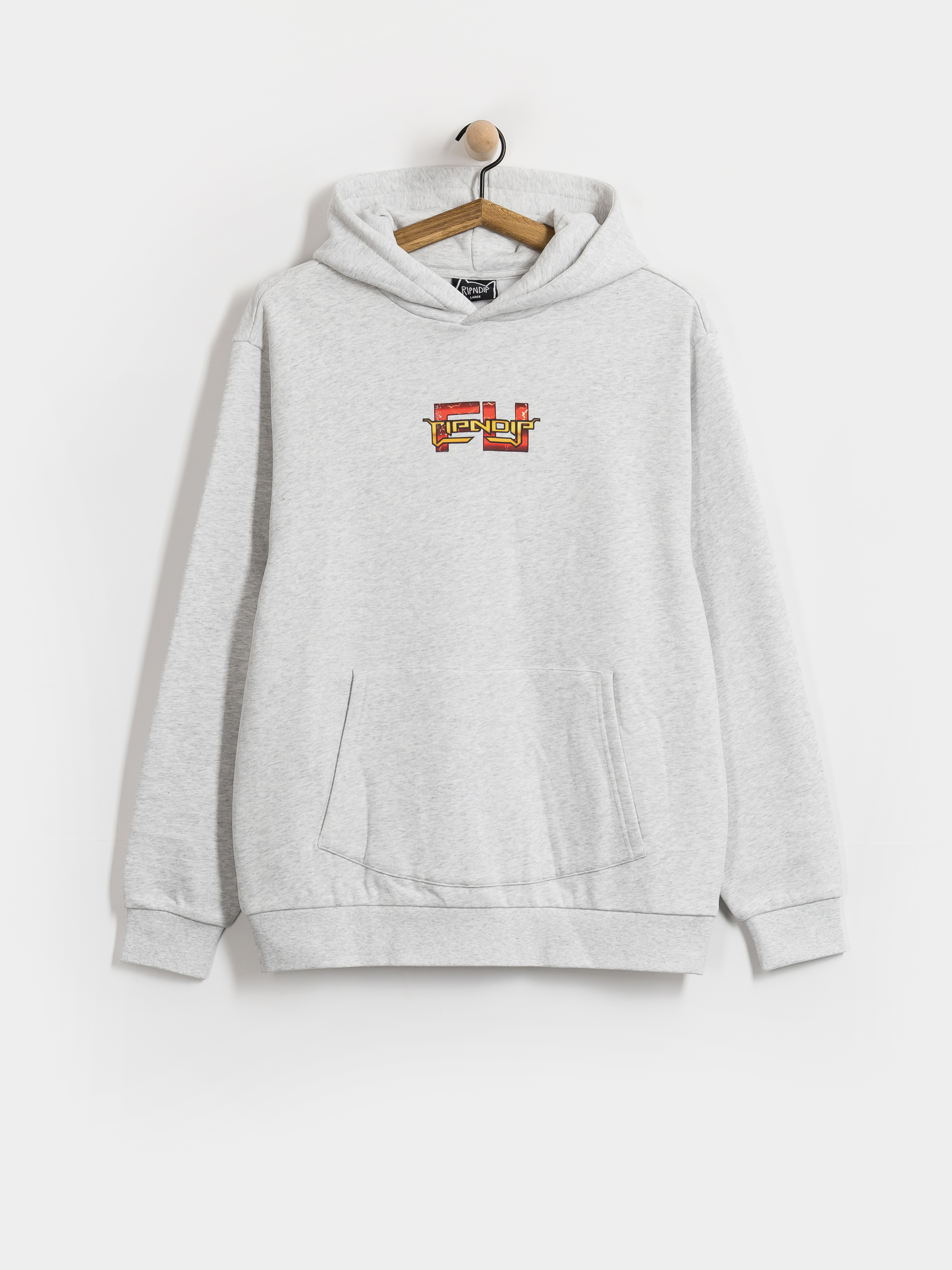Bluza z kapturem RipNDip Fight HD (ash heather)