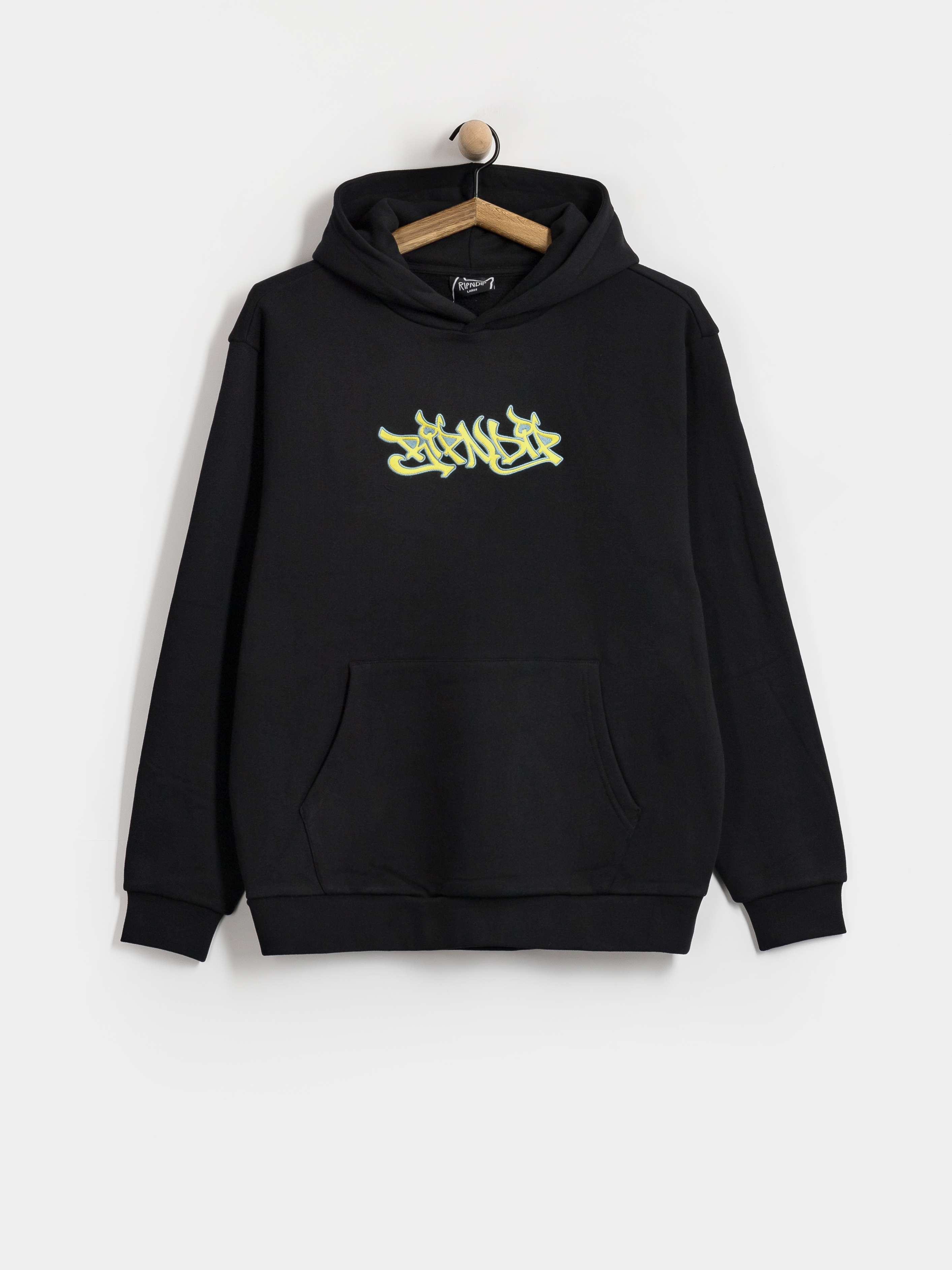Bluza z kapturem RipNDip Dragonology HD (black wash)