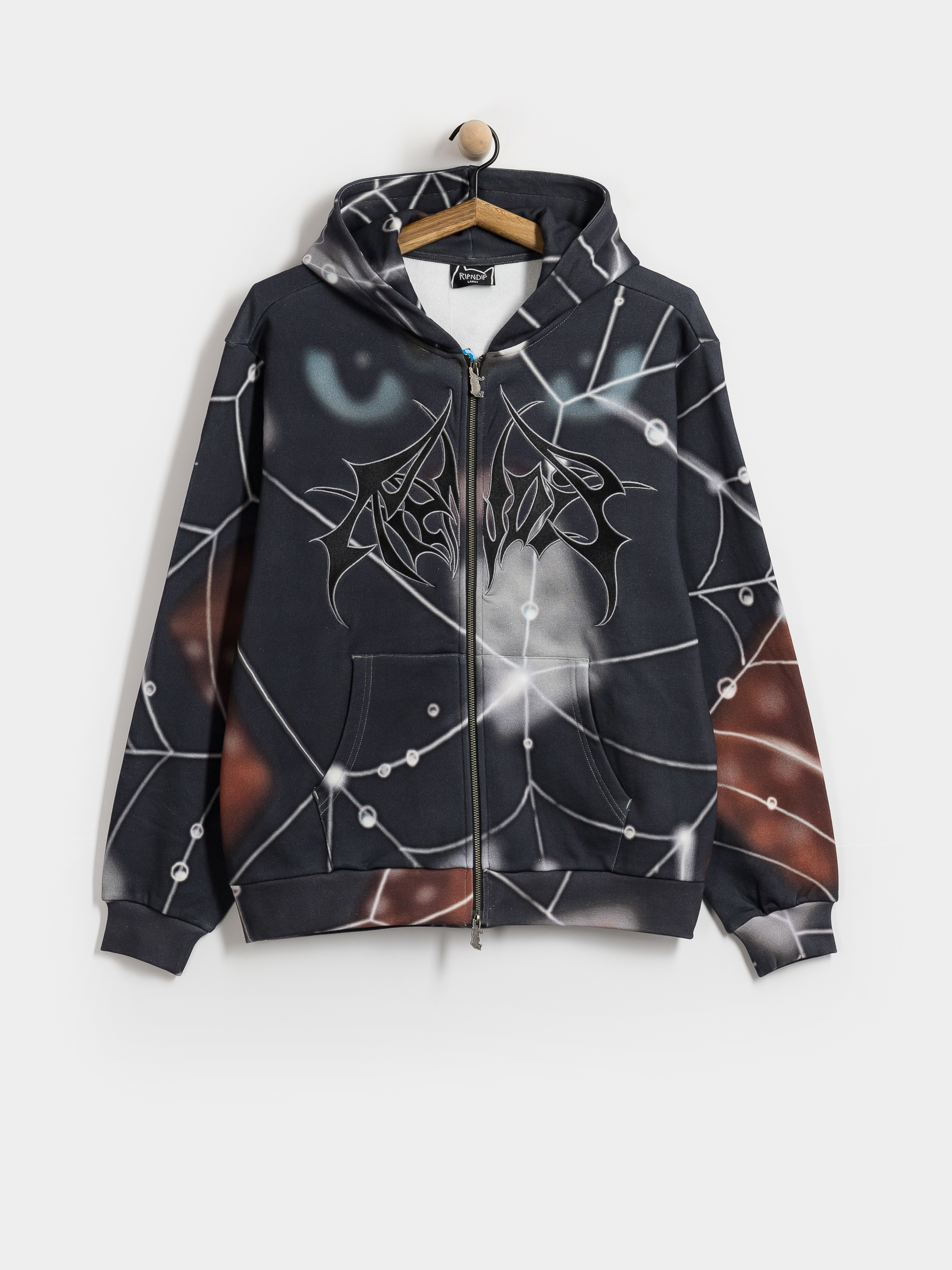 Bluza z kapturem RipNDip Redemption ZHD (charcoal sun fade)