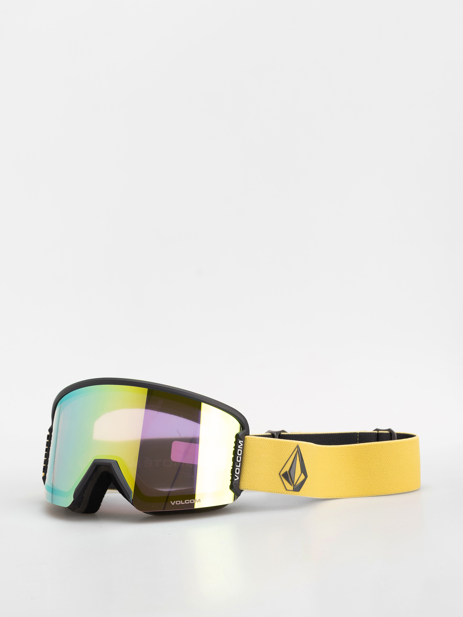 Gogle Volcom Garden 2 (dky blk/gold chrome+bl dark grey)