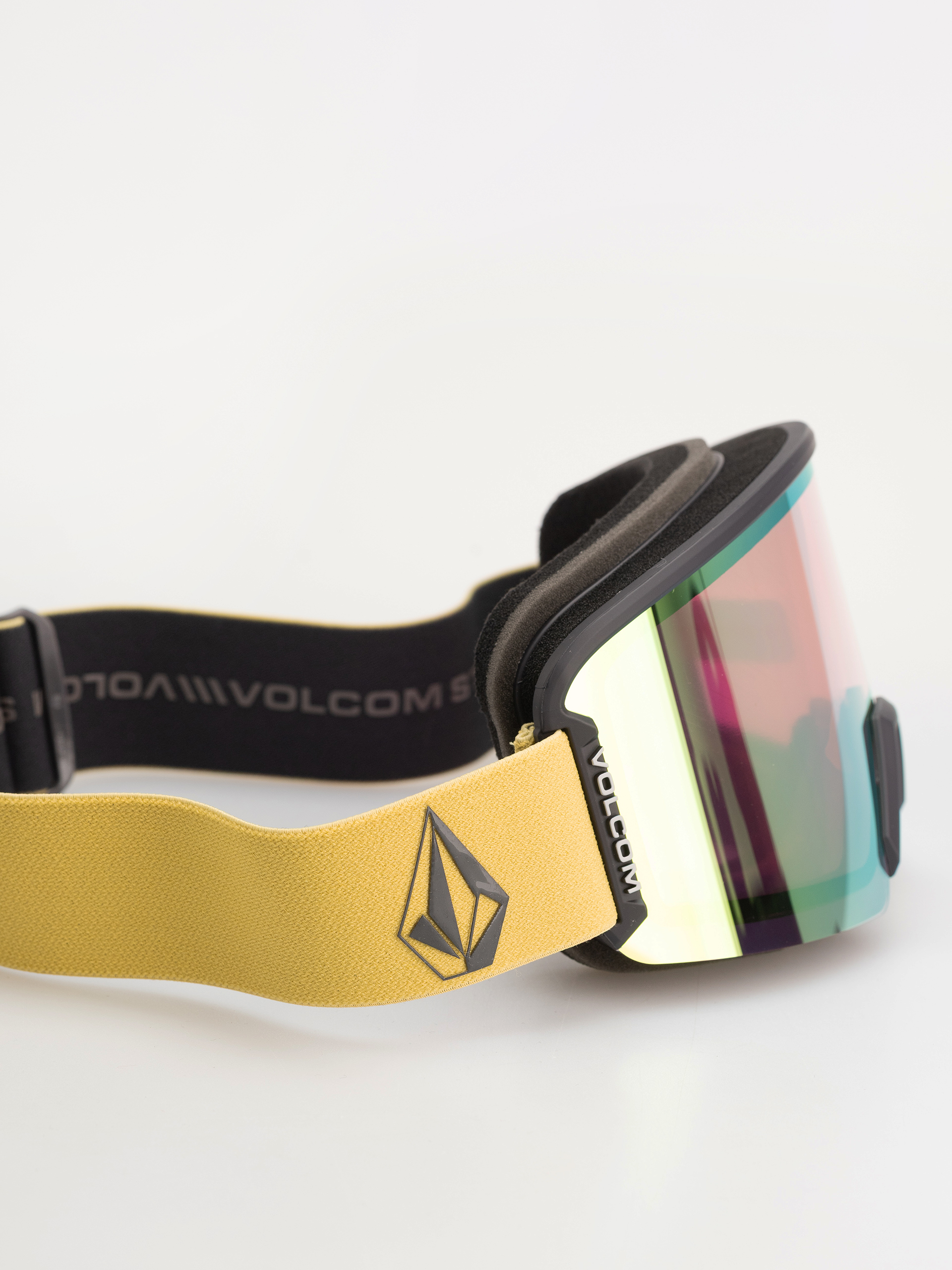 Gogle Volcom Garden 2 (dky blk/gold chrome+bl dark grey)