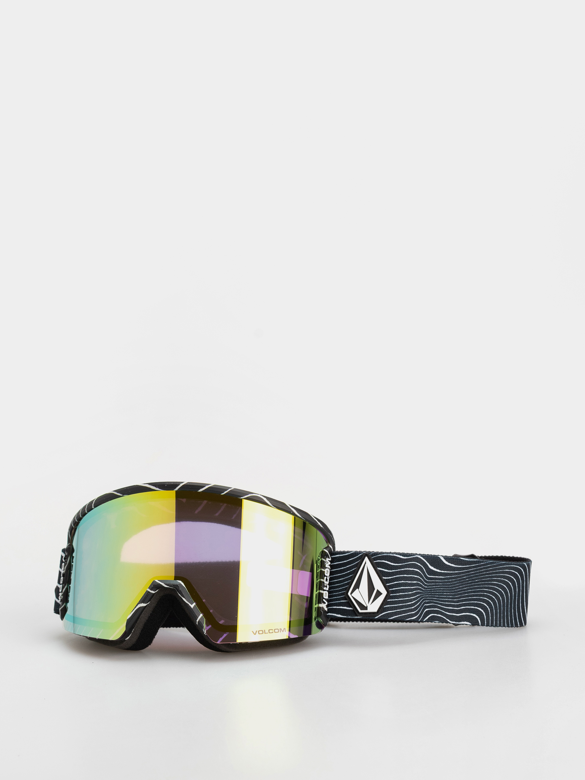Gogle Volcom Garden 2 (op art/gold chrome+bl rose)