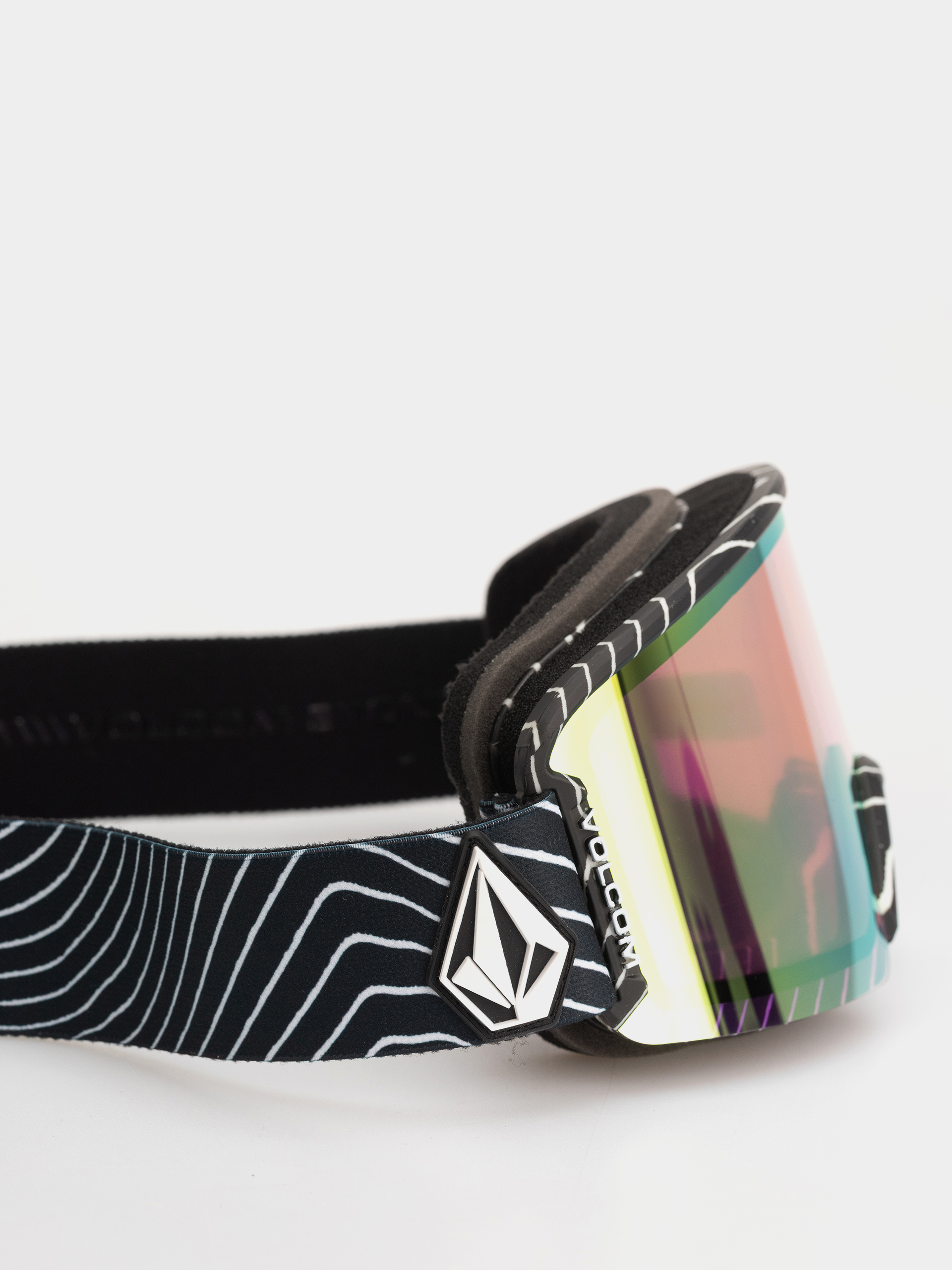 Gogle Volcom Garden 2 (op art/gold chrome+bl rose)