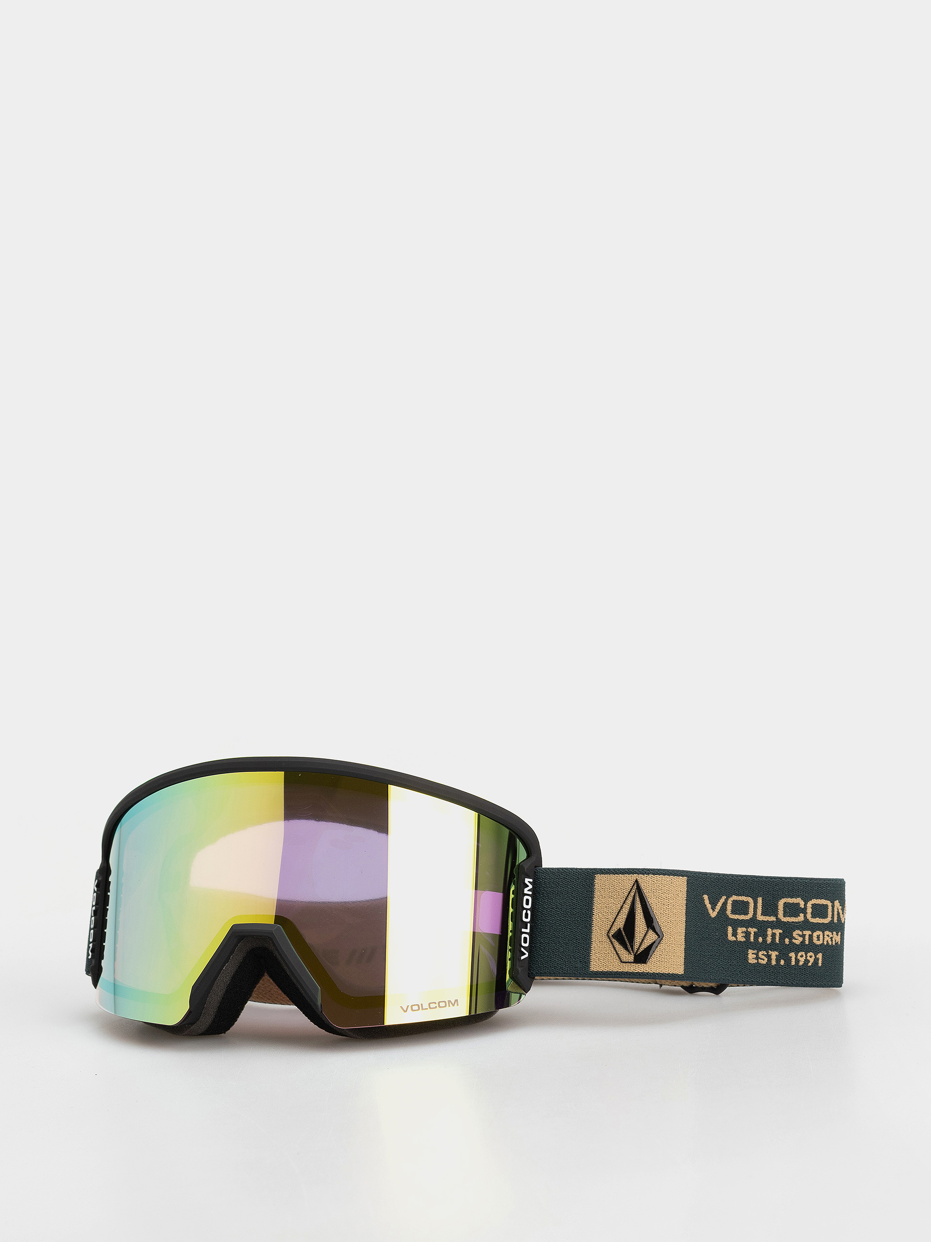 Gogle Volcom Garden 2 (scb snd/gold chrome+bl dark grey)